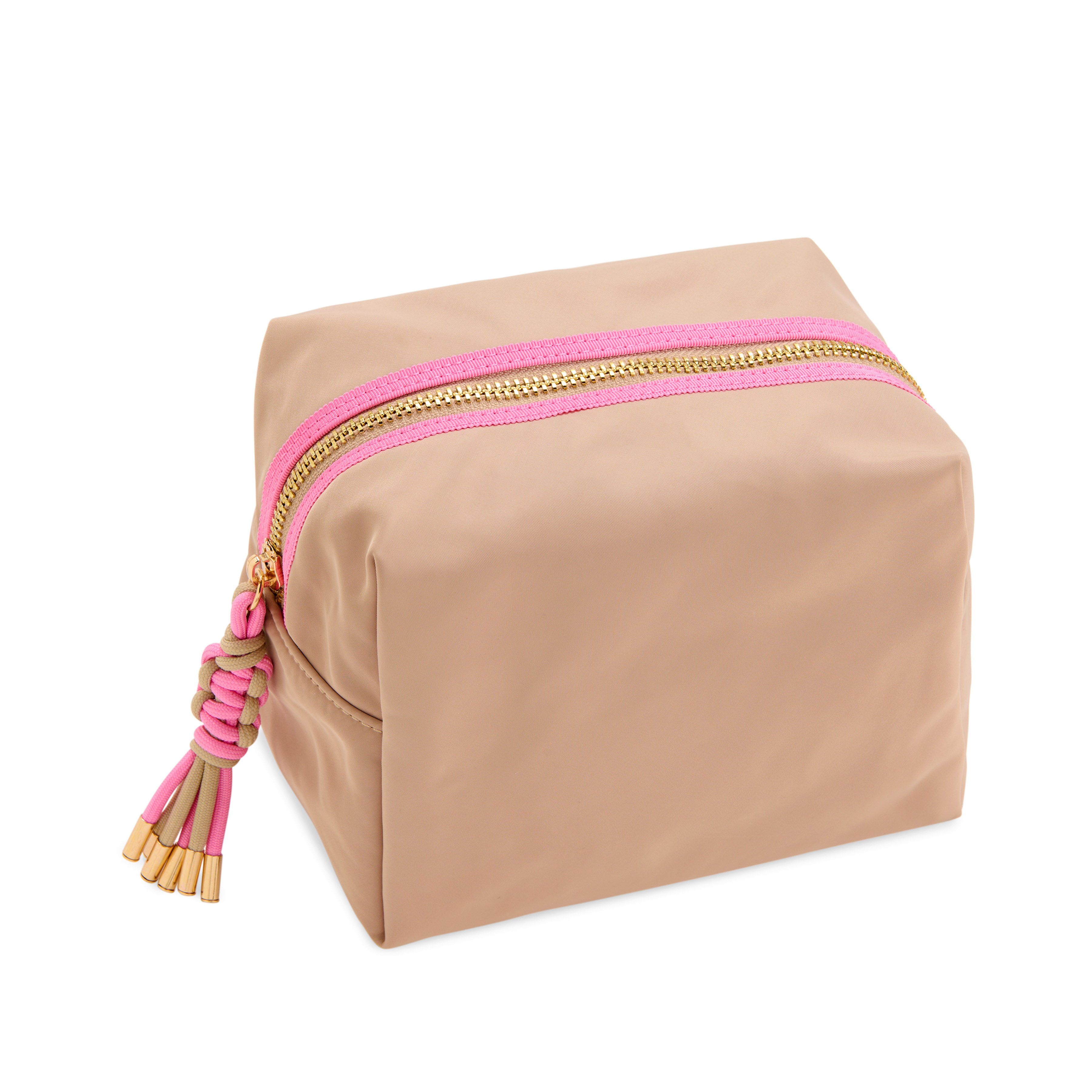 Picture of JET L BOXY ZIP POUCH,TAN