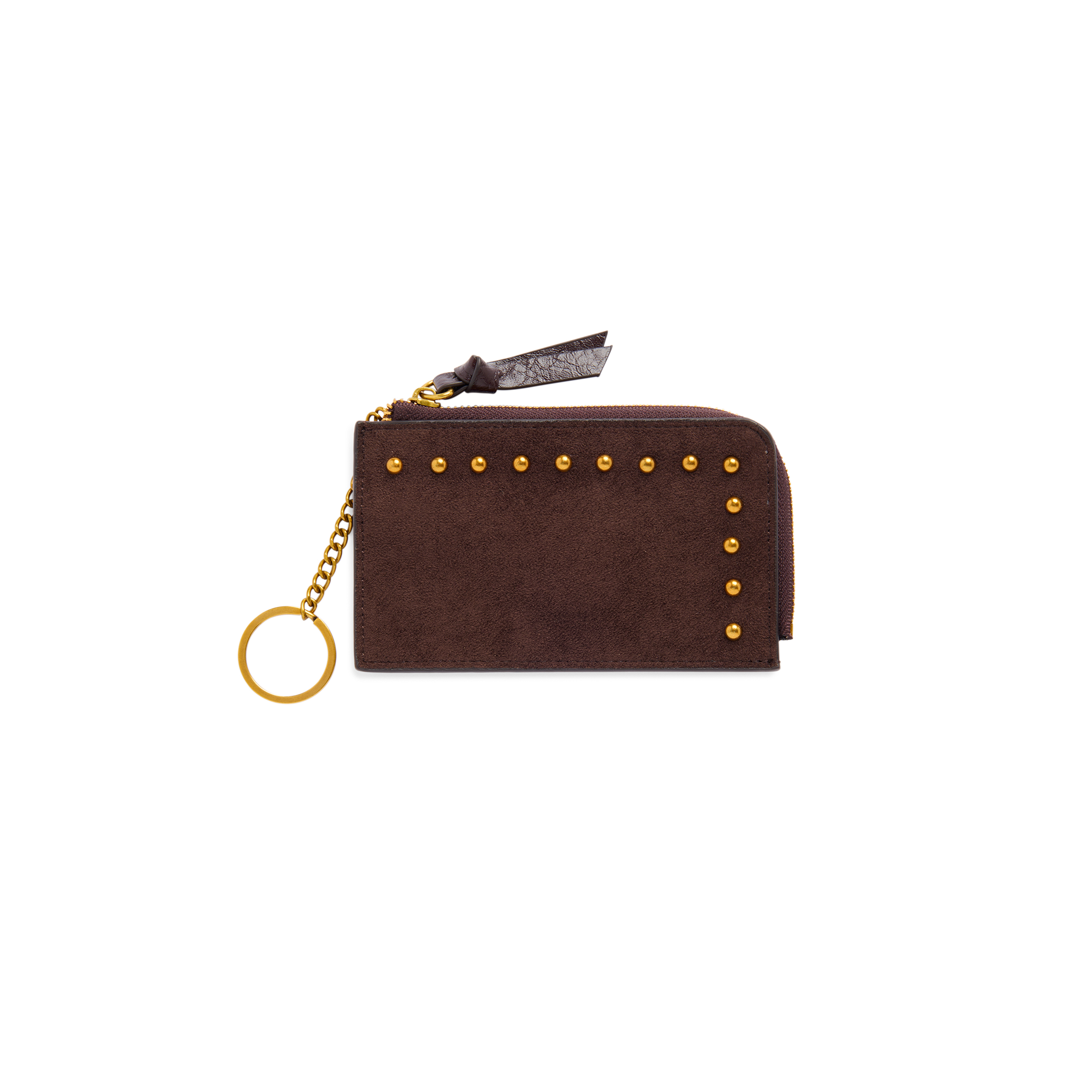 Picture of LENNON CARD CASE/KEY RING,CHOCOLATE