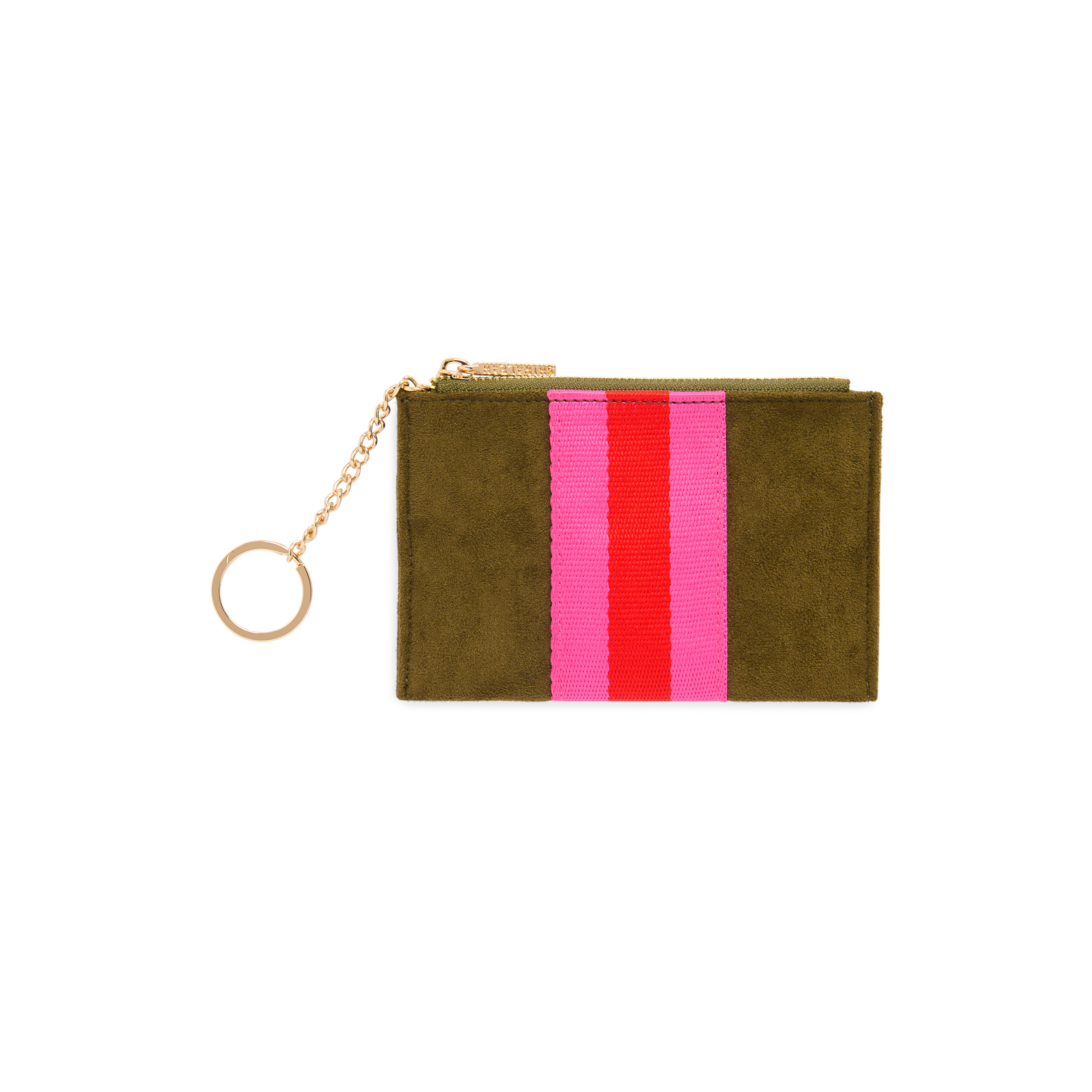 Picture of MILANO CARD CASE/KEY RING,OLIVE