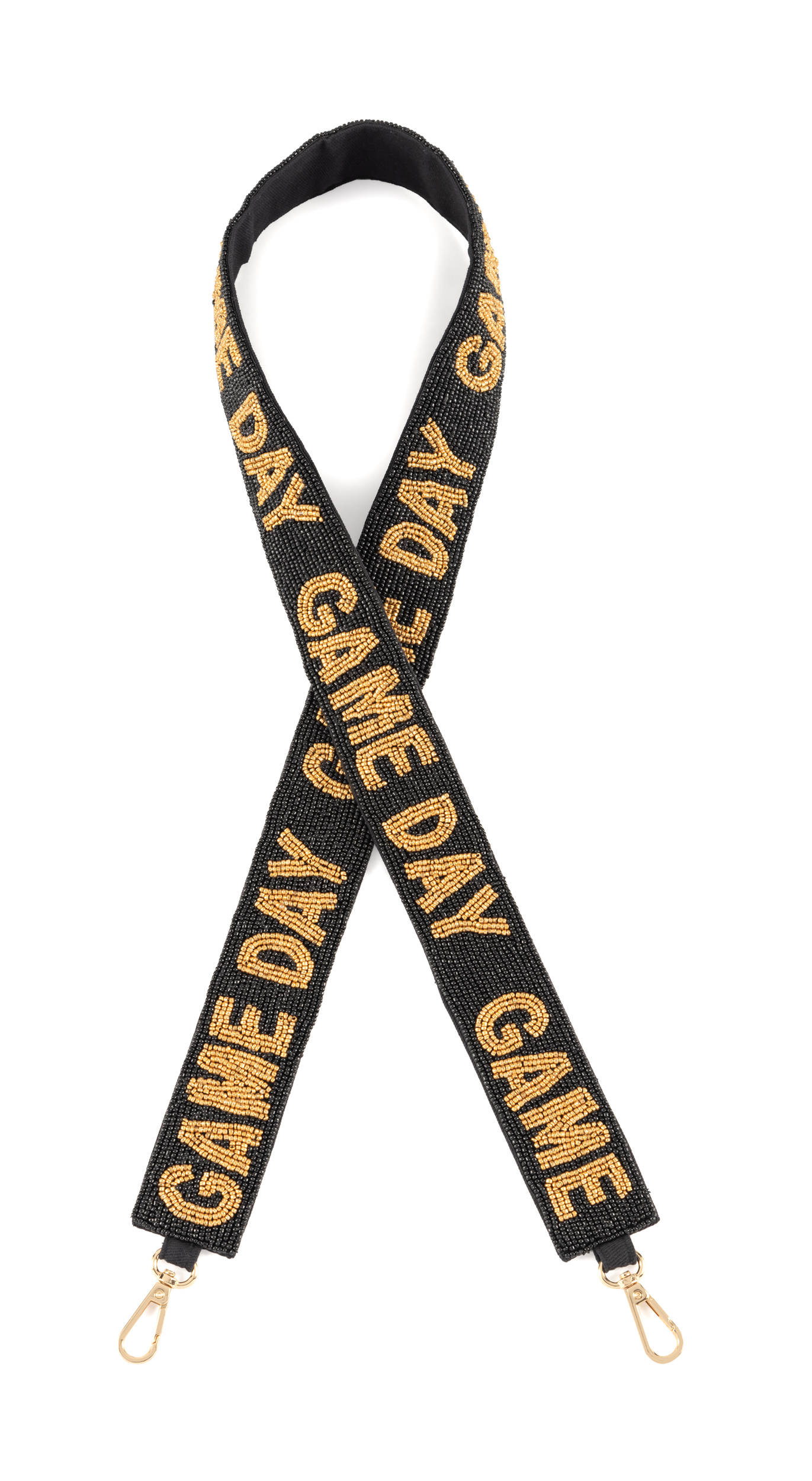 Picture of GAME DAY BEADED BAG STRAP,BLACK