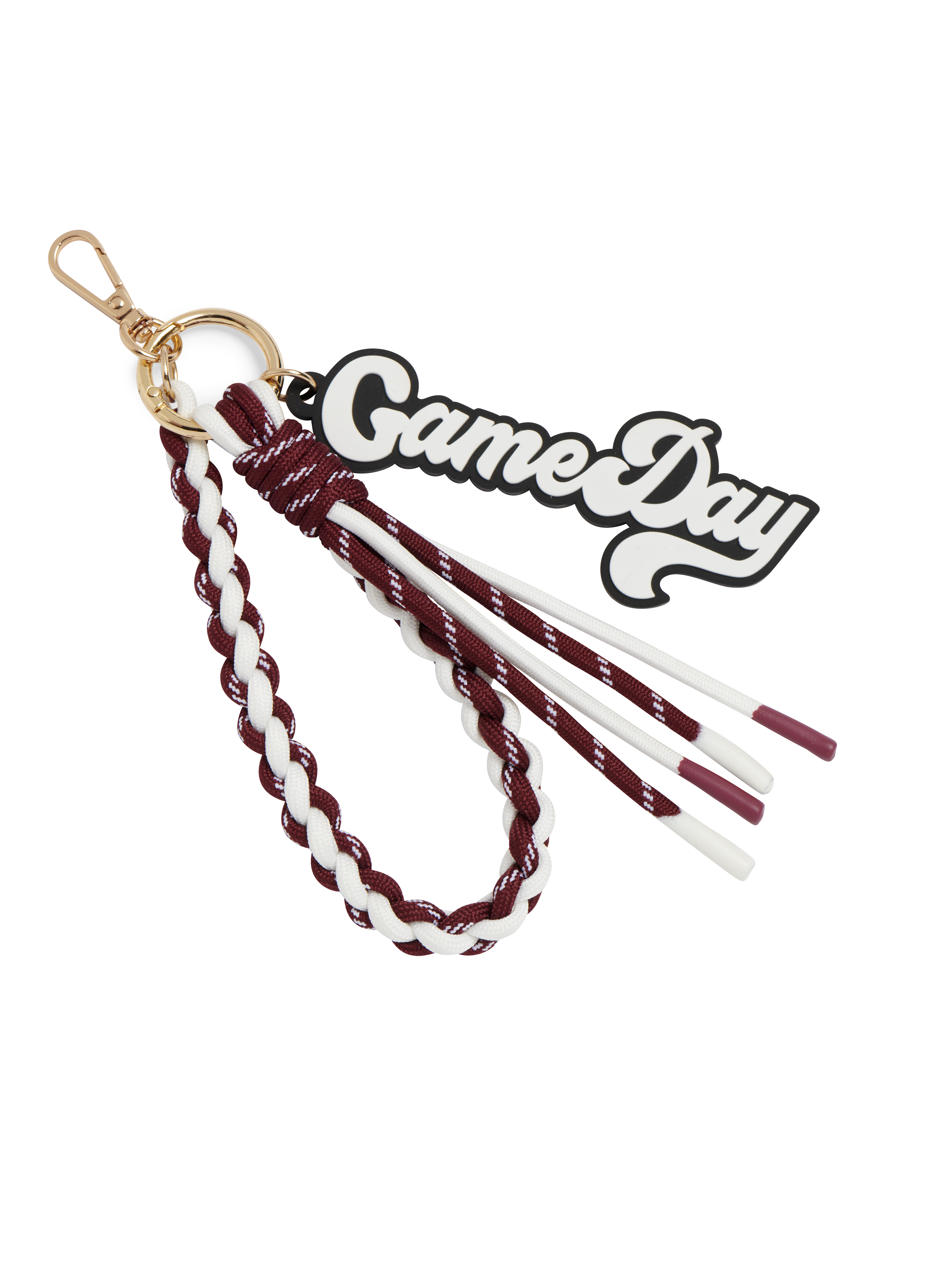 Picture of GAME DAY BAG CHARM,MAROON