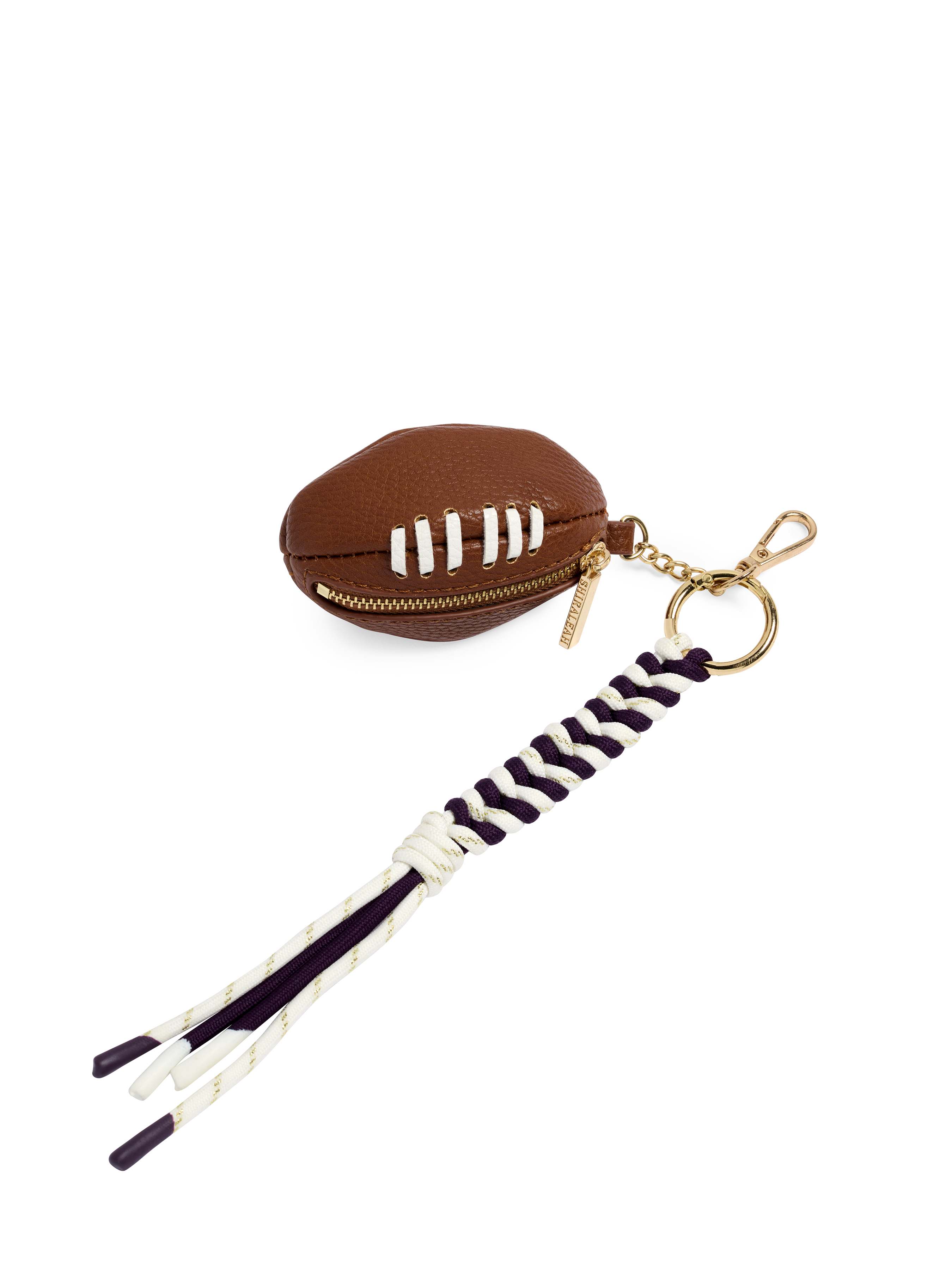 Picture of FOOTBALL BAG CHARM,PURPLE