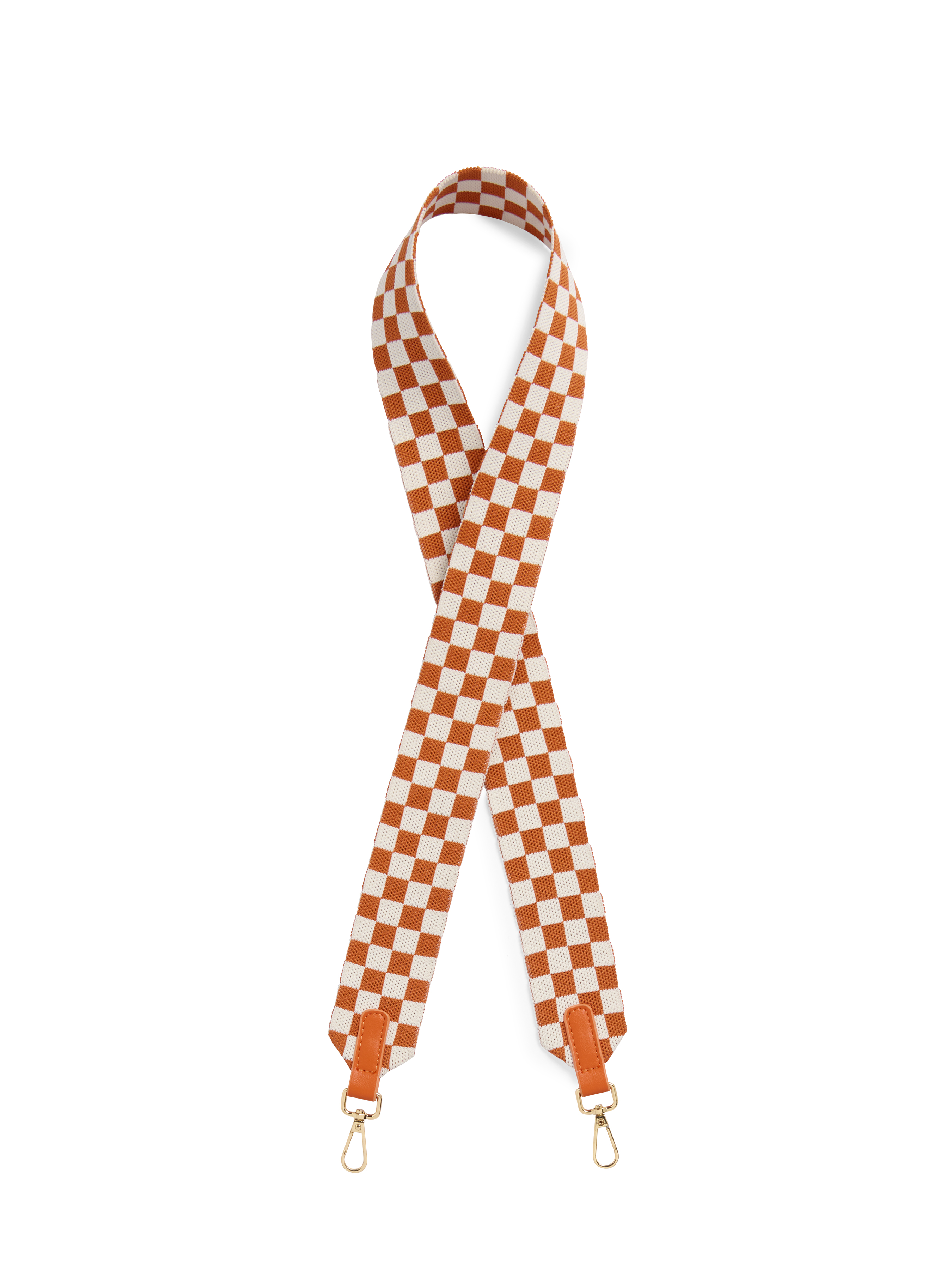 Picture of CHECKERED GAME DAY STRAP,ORANGE