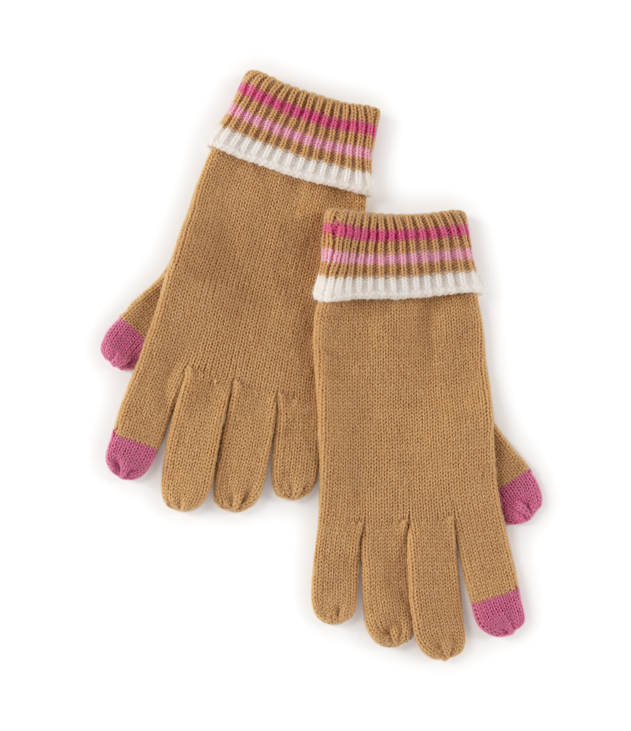 Picture of MAEVE TOUCHSCREEN GLOVES,TAN