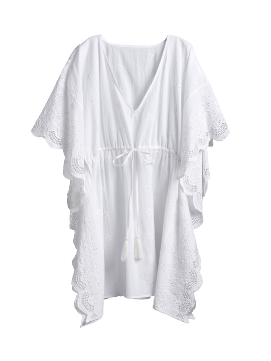 Picture of ASST SET/4 BELLISSIMA COVER-UPS, WHITE