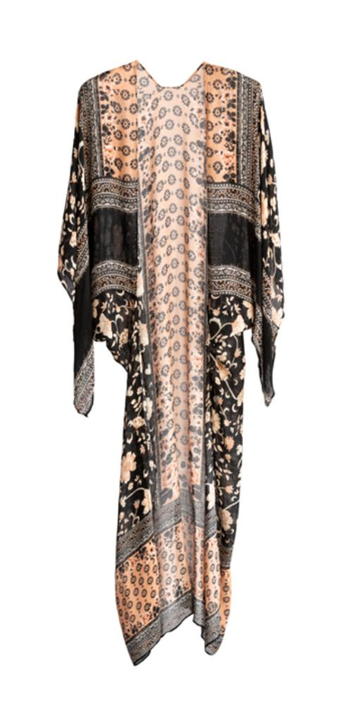 Picture of CICADA KIMONO,BLACK