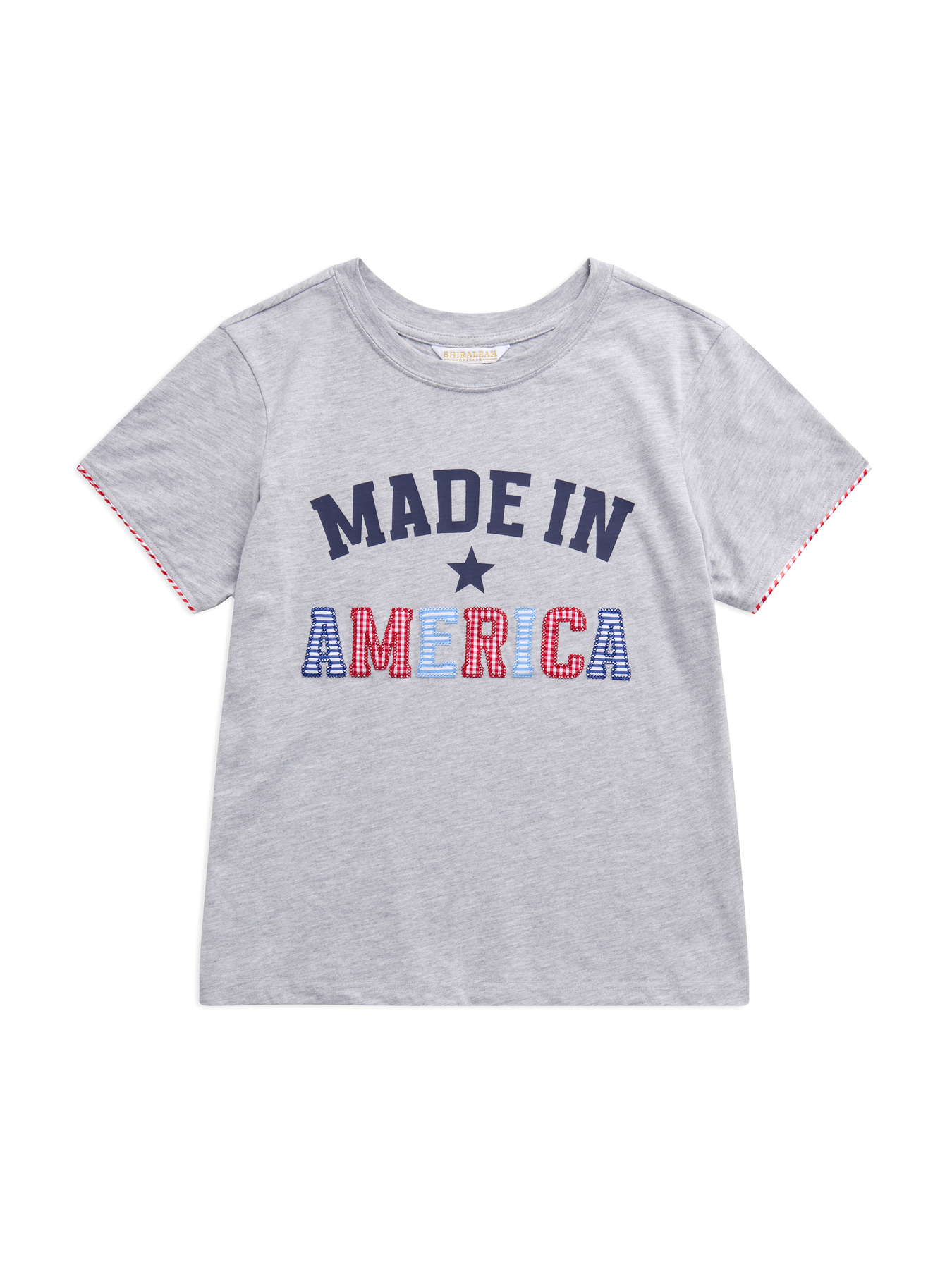 Picture of S "MADE IN AMERICA" RELAXED TEE,GREY