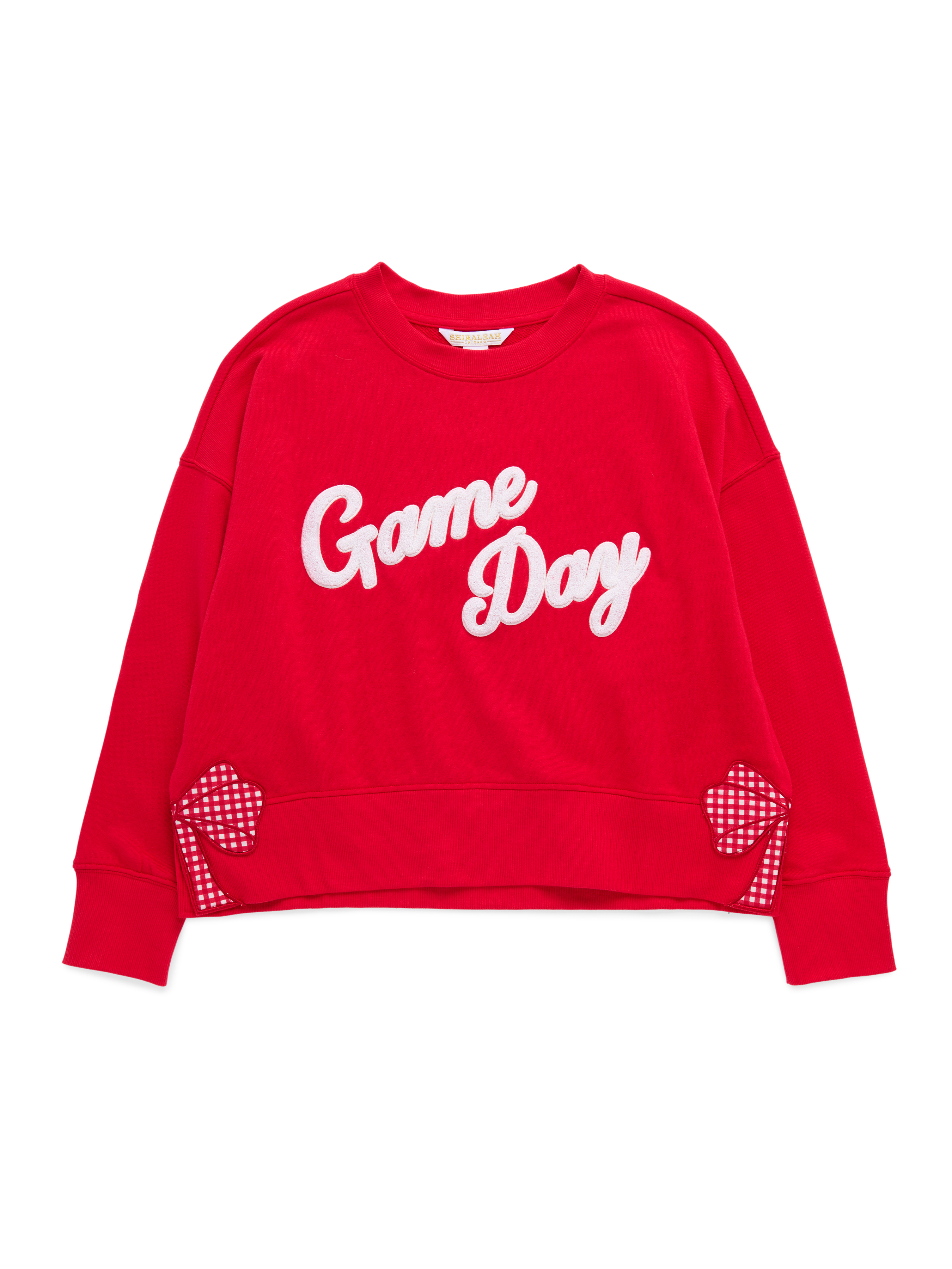 Picture of XS  "GAME DAY" RELAXED SWEATSHIRT,RED