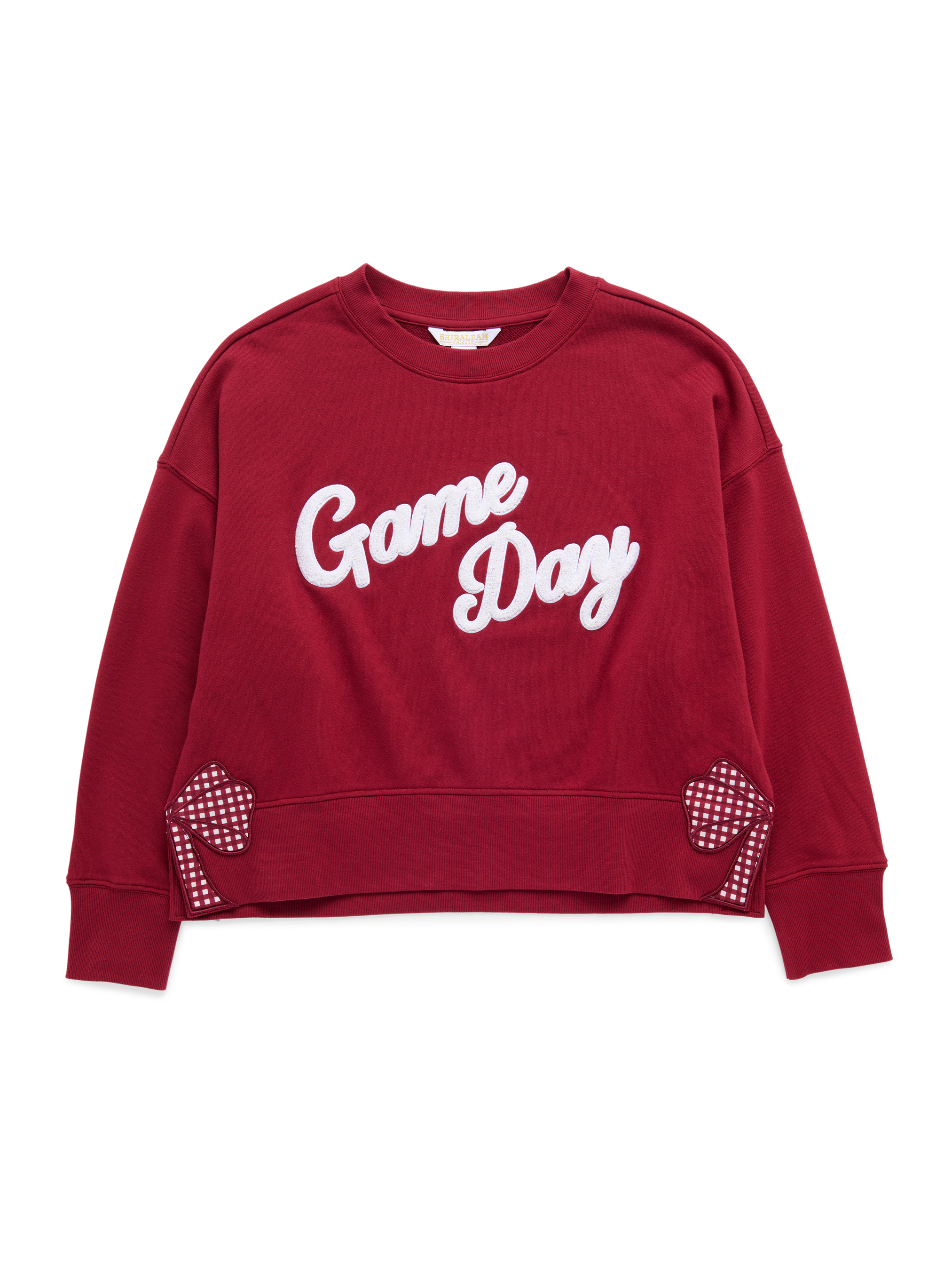 Picture of L "GAME DAY" RELAXED SWEATSHIRT,MAROON