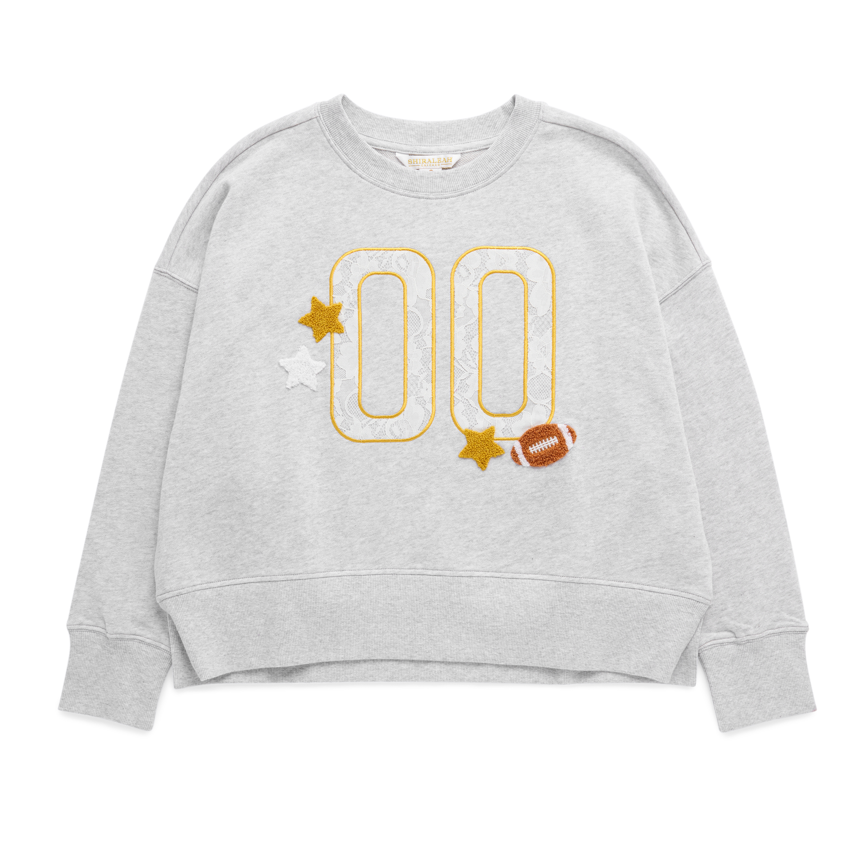 Picture of S  "00" VARSITY RELAXED SWEATSHIRT,GREY