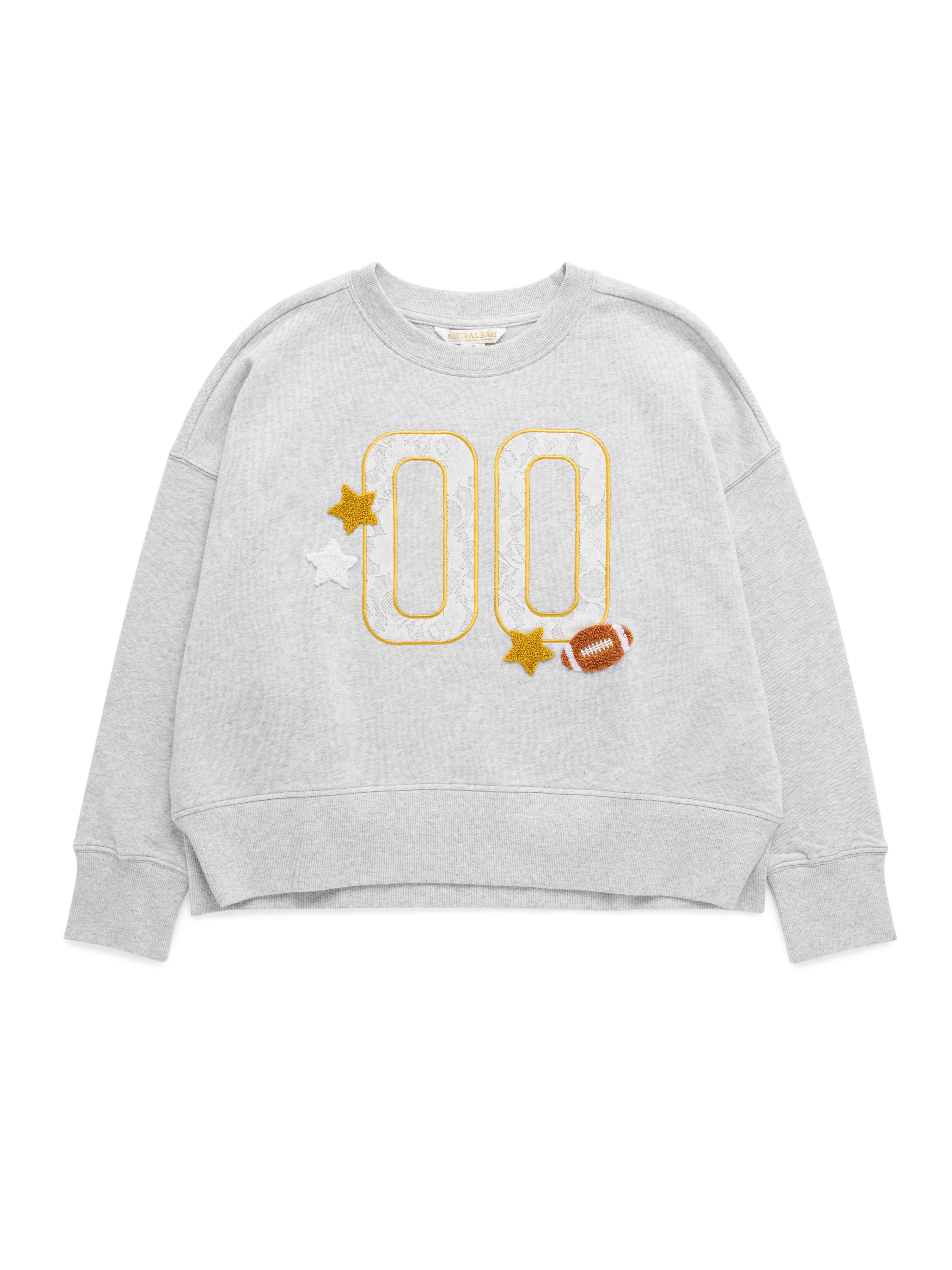 Picture of XL "00" VARSITY RELAXED SWEATSHIRT,GREY