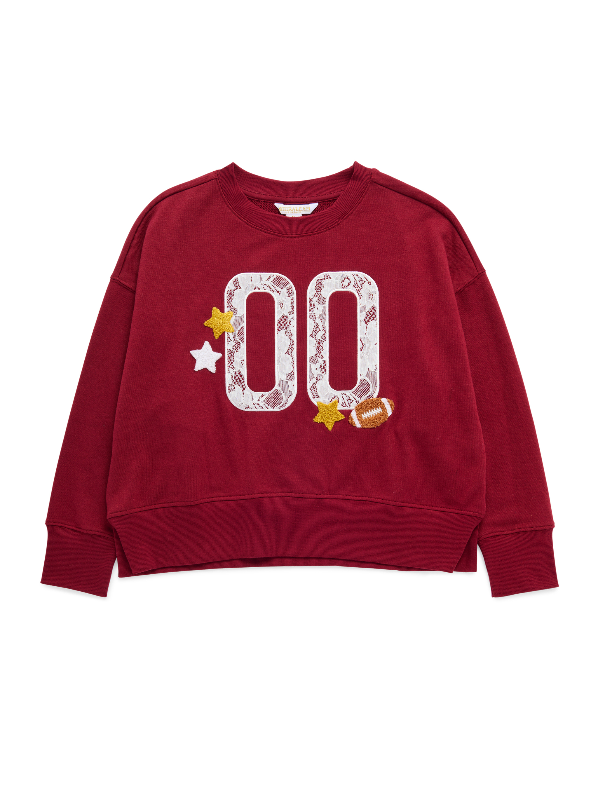 Picture of L "00" VARSITY RELAXED SWEATSHIRT,MAROON