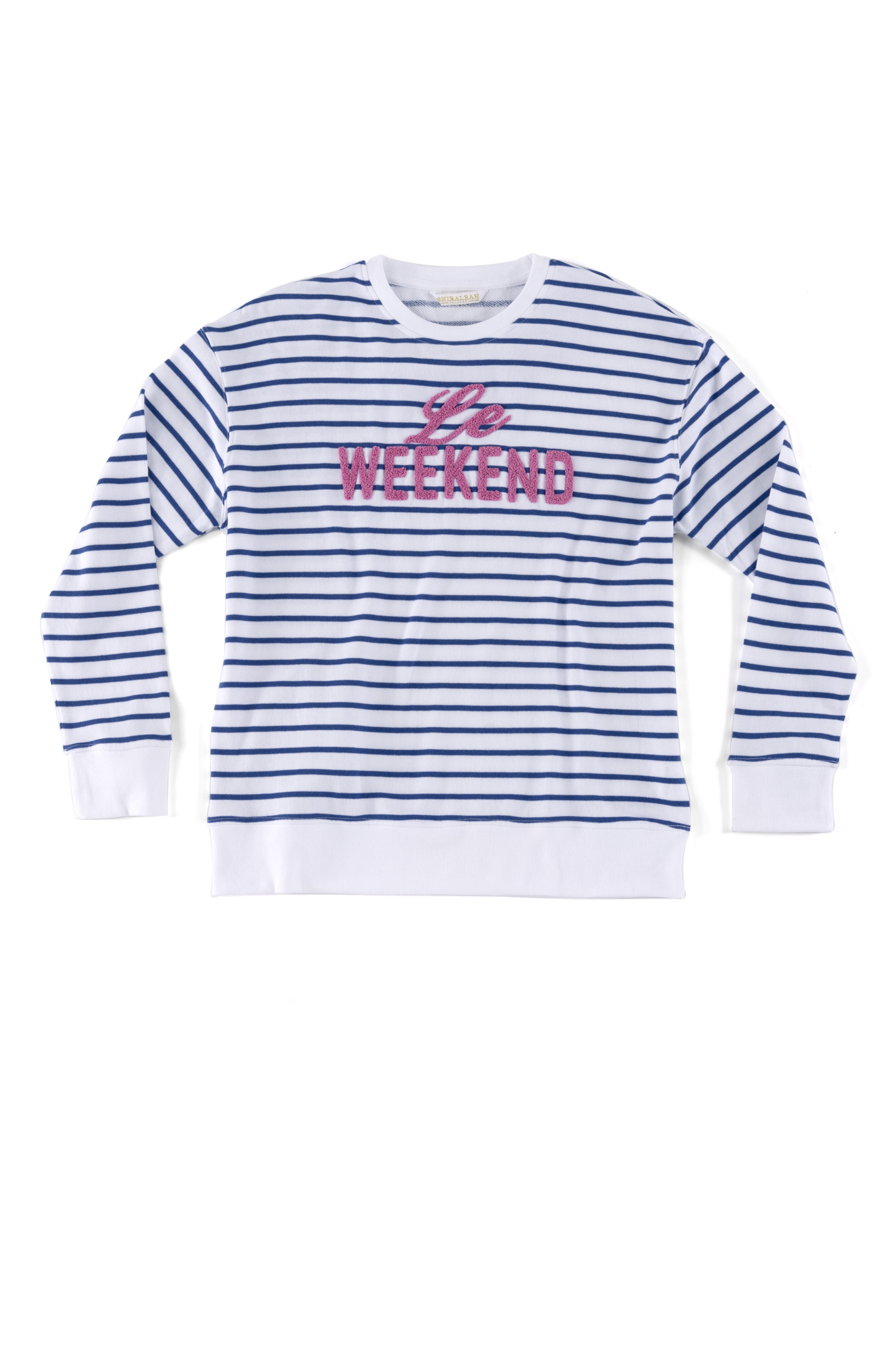 Picture of "LE WEEKEND" SWEATSHIRT LARGE, SKY