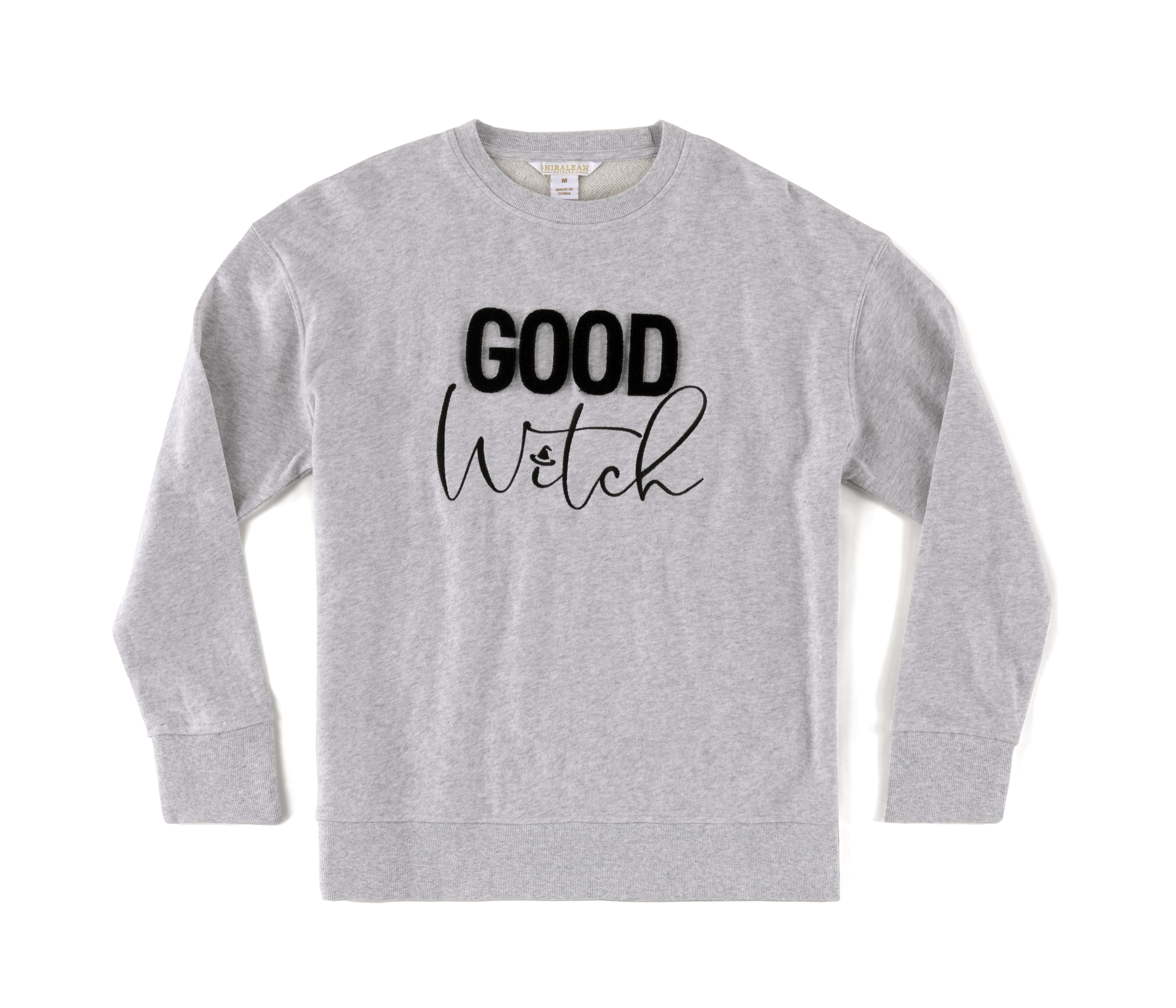 Picture of S "GOOD WITCH" CLASSIC SWEATSHIRT,GREY