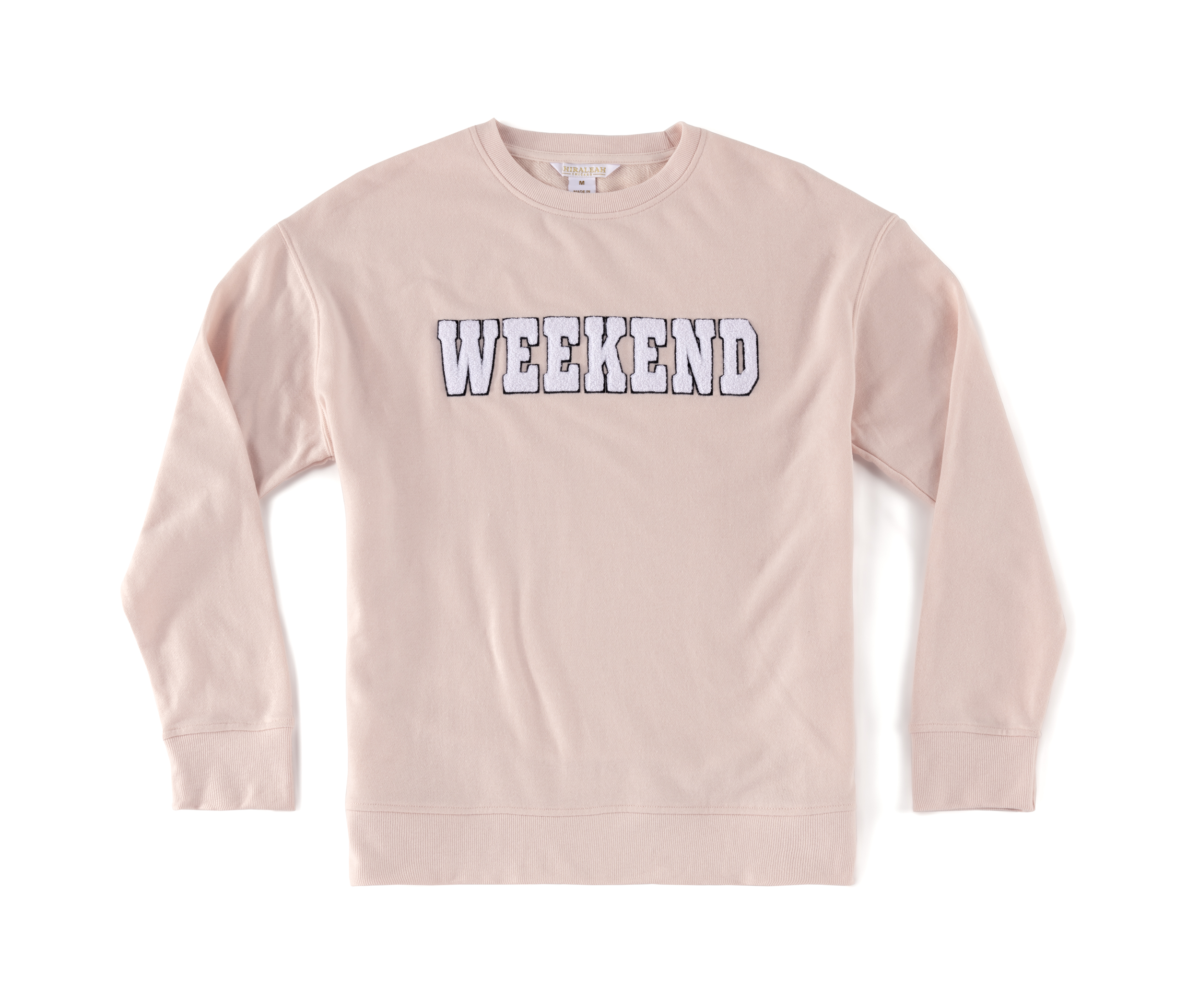 Picture of "WEEKEND" SWEATSHIRT MEDIUM, BLUSH