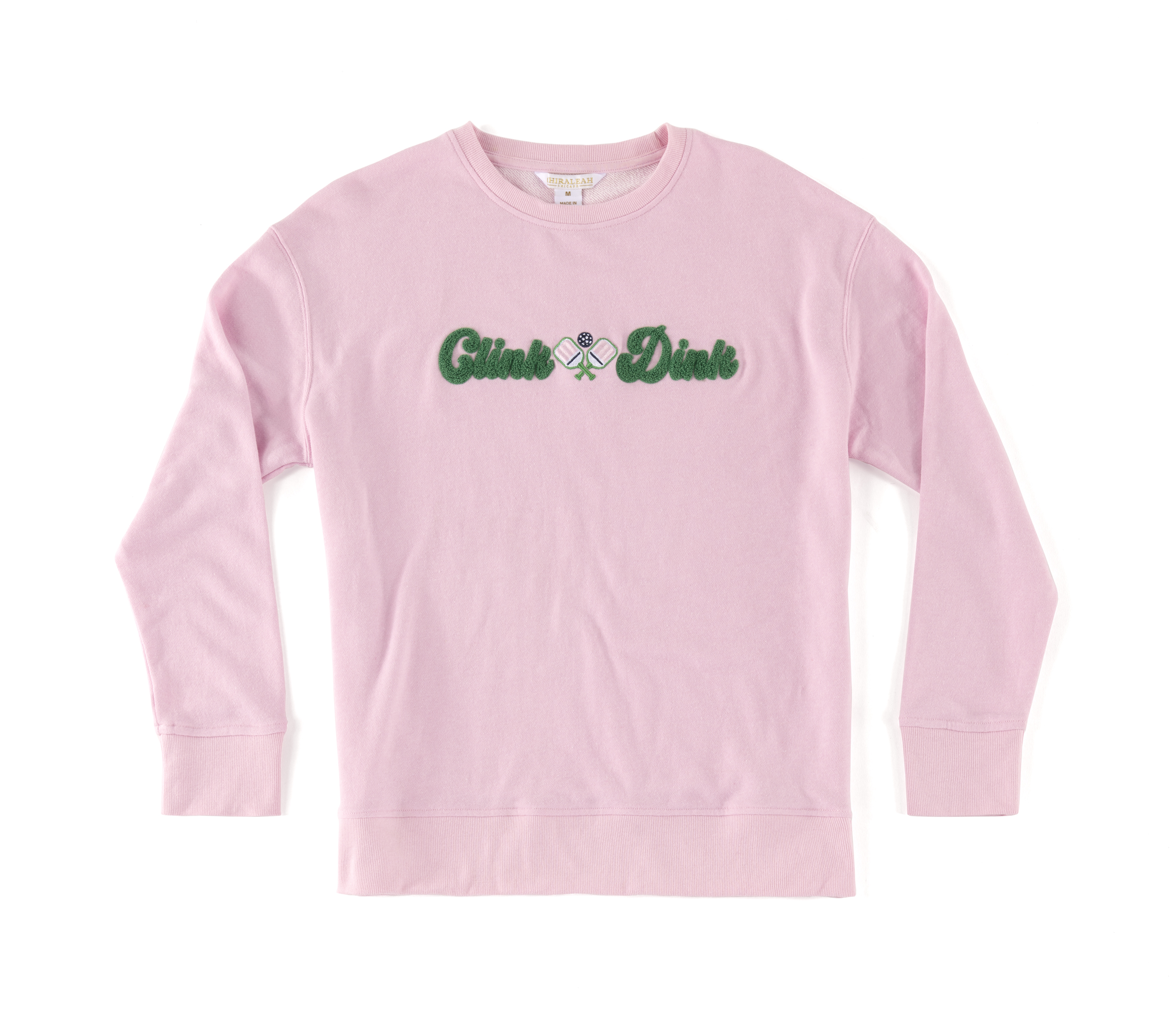 Picture of "CLINK & DINK" SWEATSHIRT SMALL, PINK