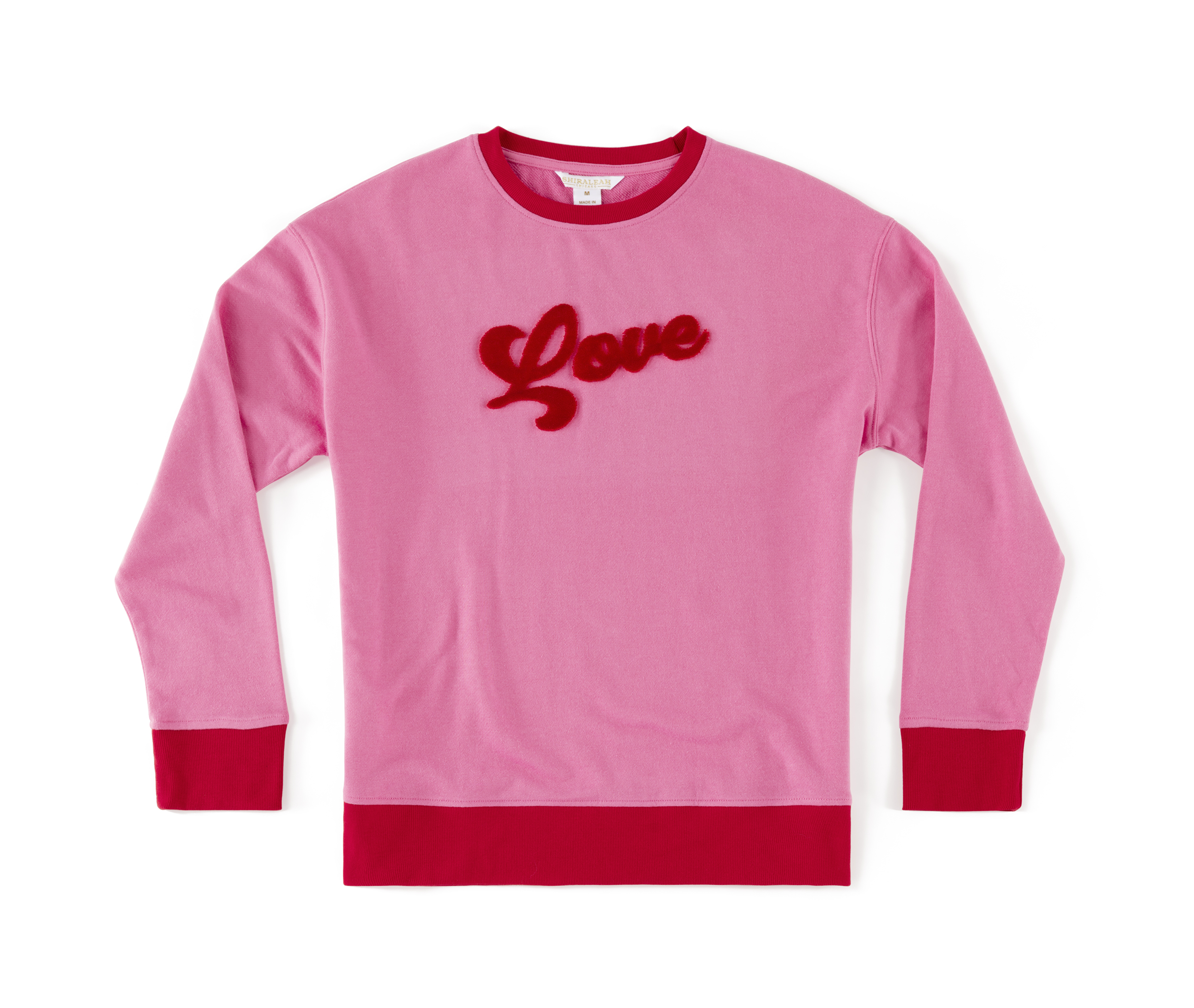 Picture of "LOVE" SWEATSHIRT EXTRA LARGE, PINK
