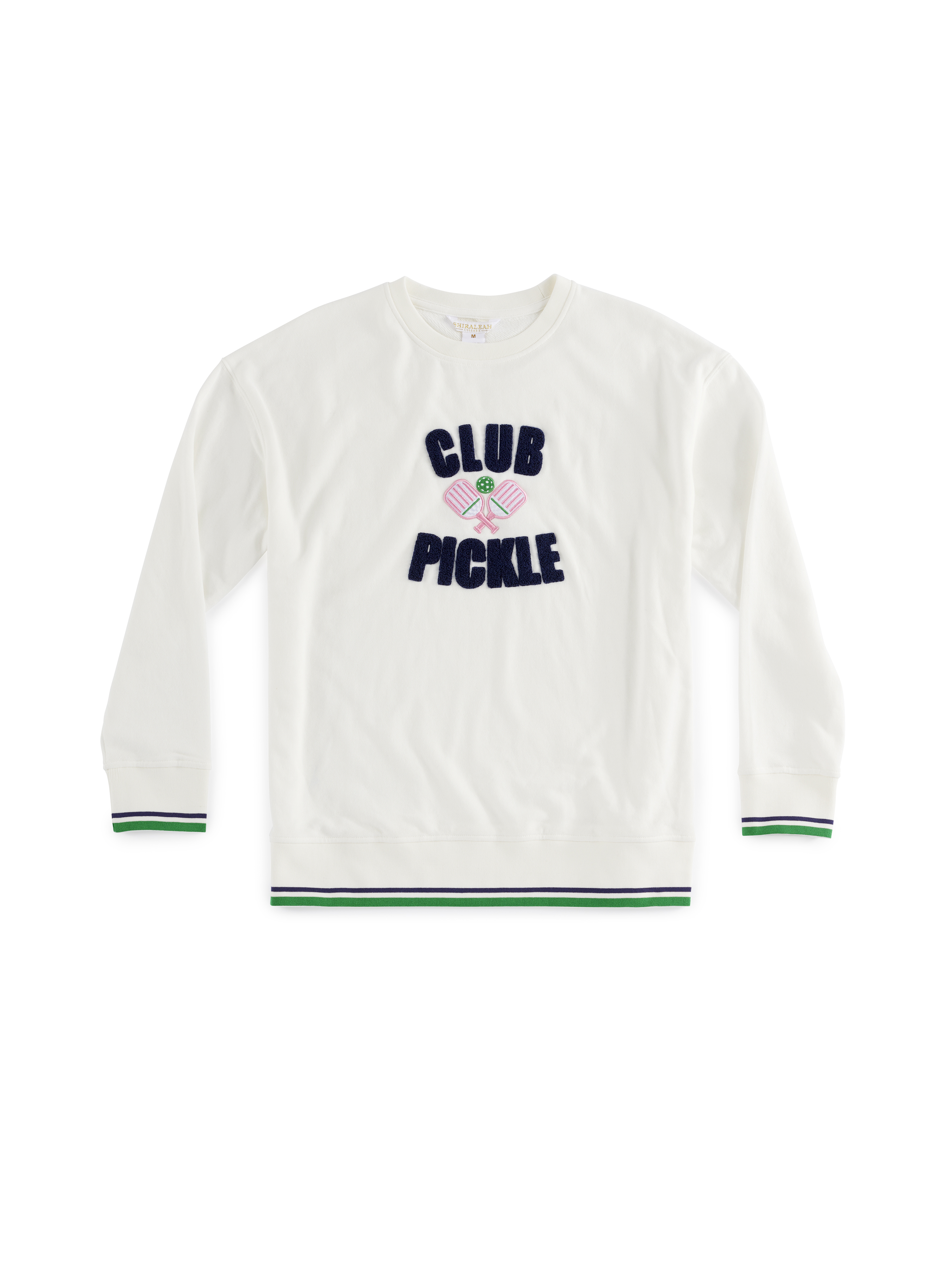 Picture of ASST SET/6 "CLUB PICKLE" SWEATSHIRTS, IVORY