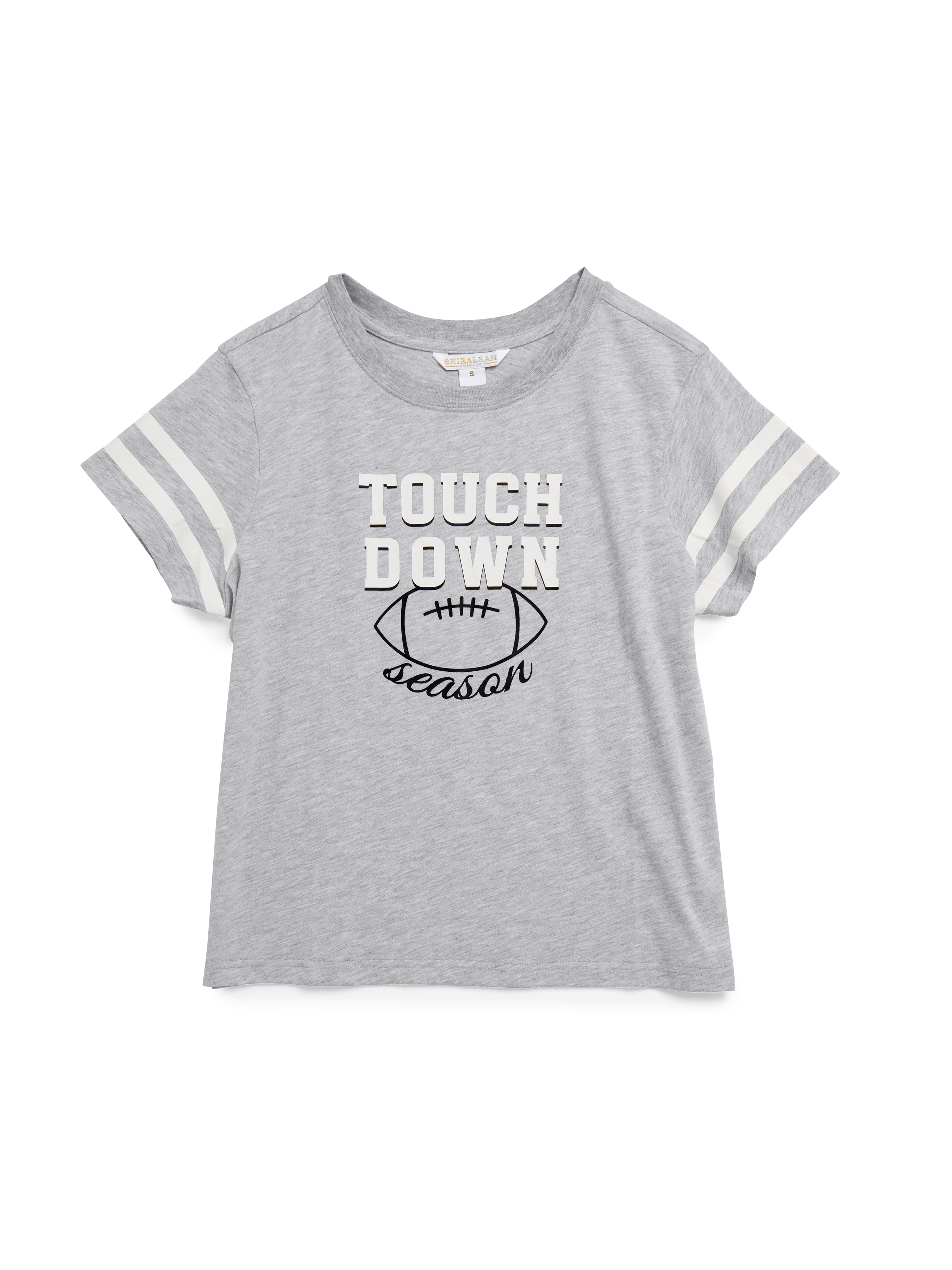 Picture of M "TOUCHDOWN SEASON" RELAXED TEE,GREY