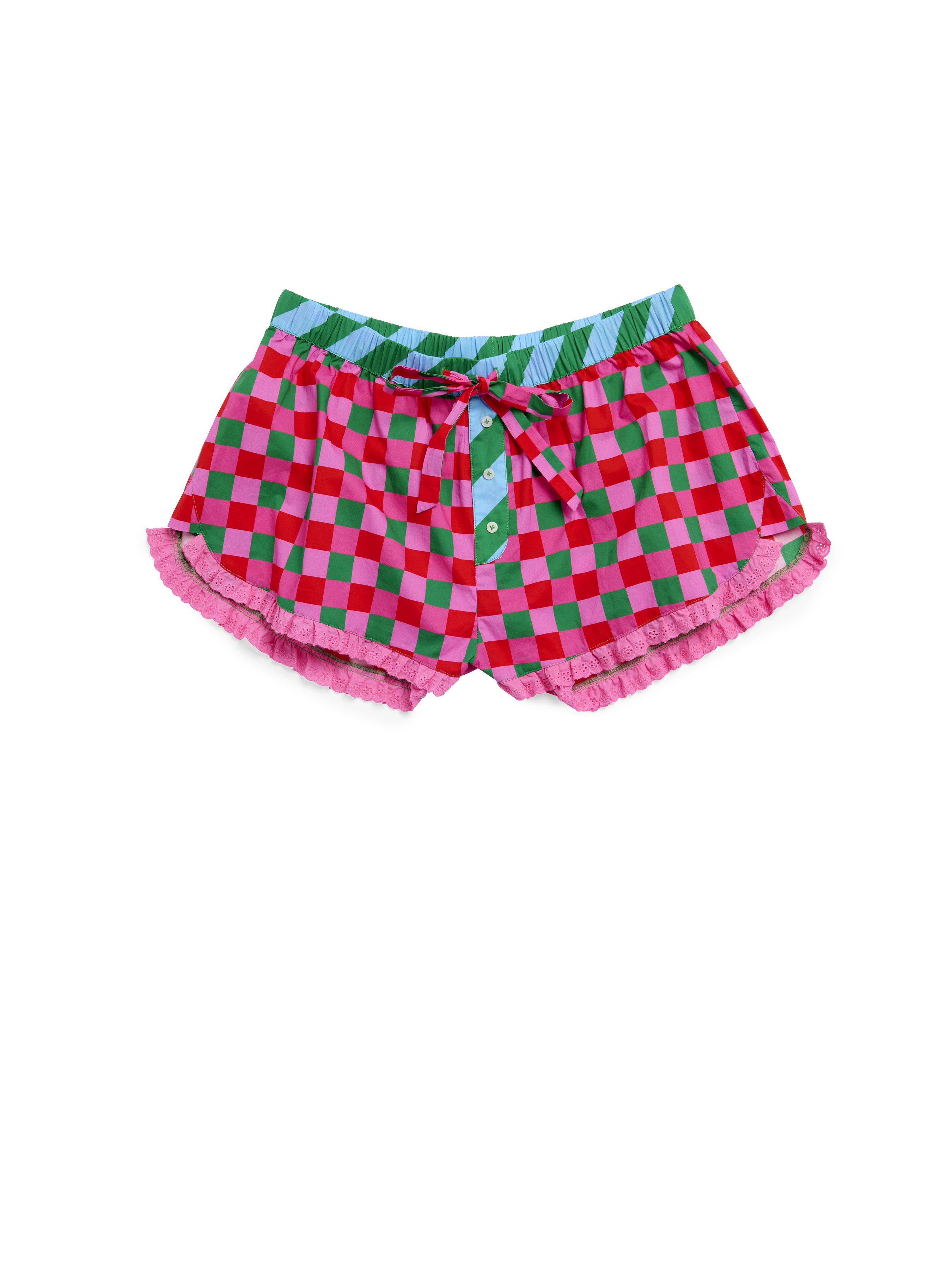 Picture of XL CHECKERED BOXER SHORT,MULT