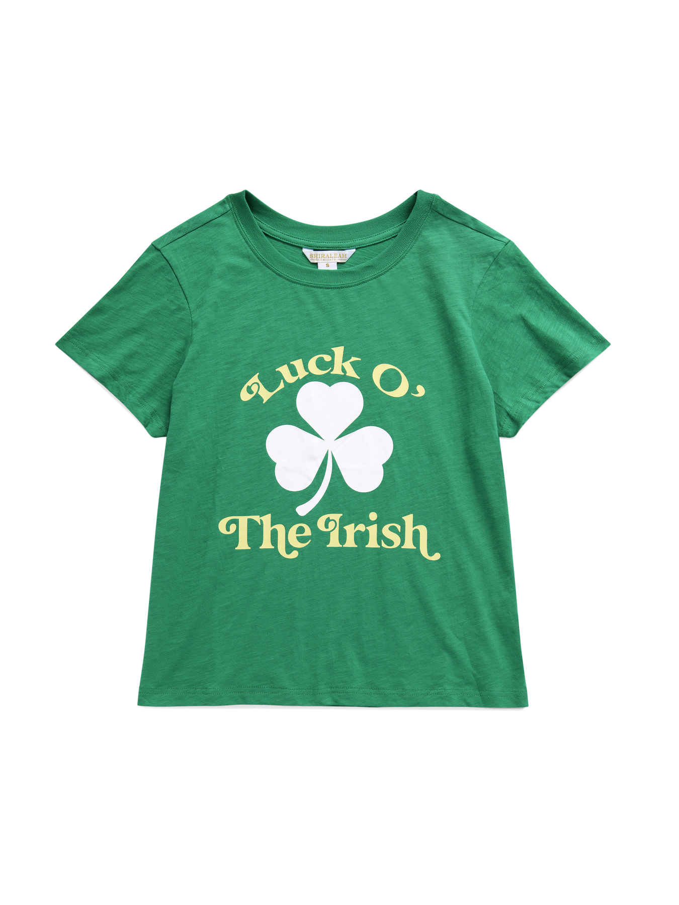 Picture of L "LUCK O' THE IRISH" RELAXED TEE,GREEN