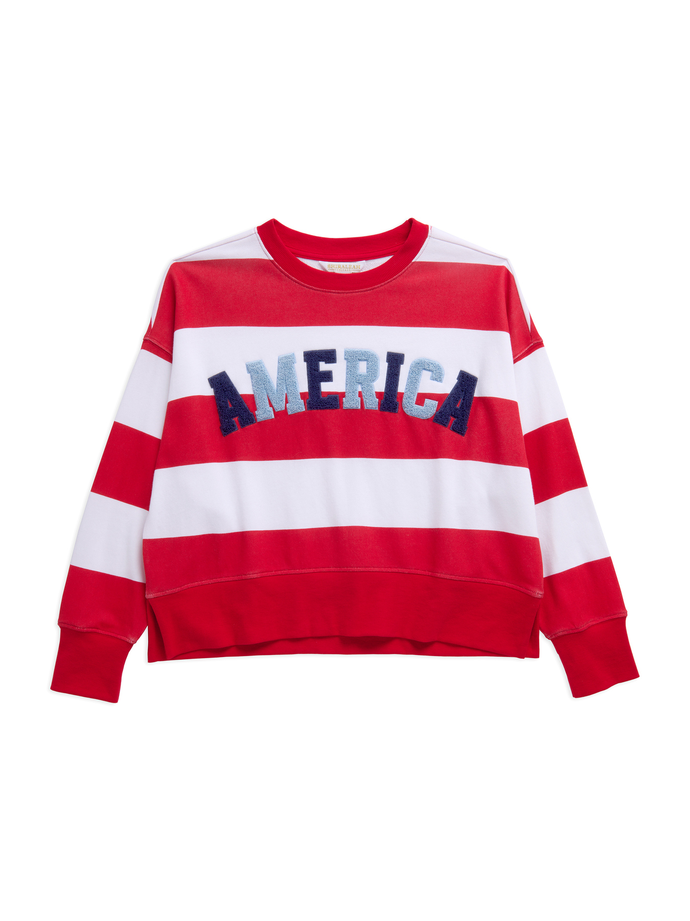 Picture of ASST SET/7 "AMERICA" RUGBY STRIPE  SWTSRTS,WHITE
