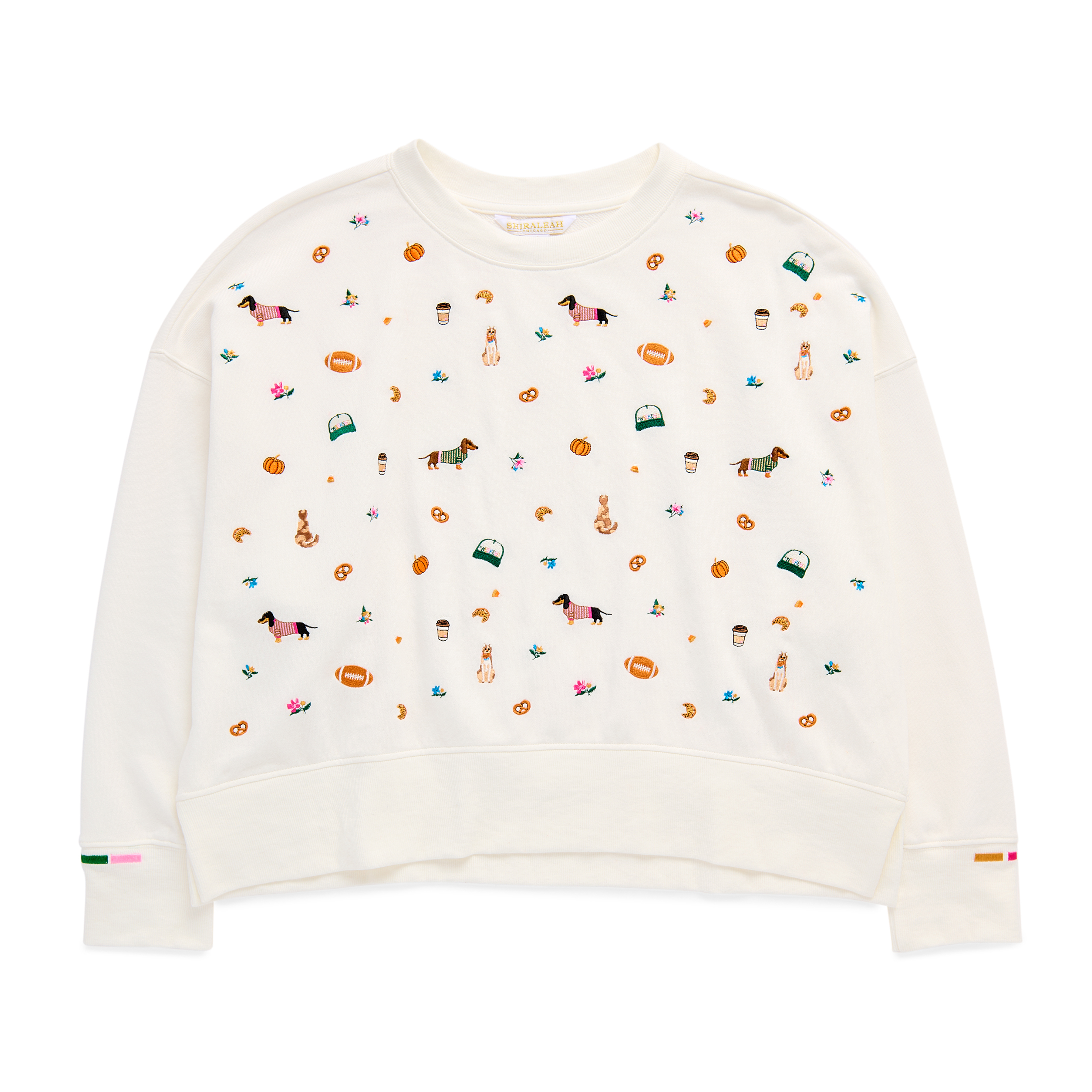 Picture of L FALL ICONS RELAXED SWEATSHIRT,IVORY