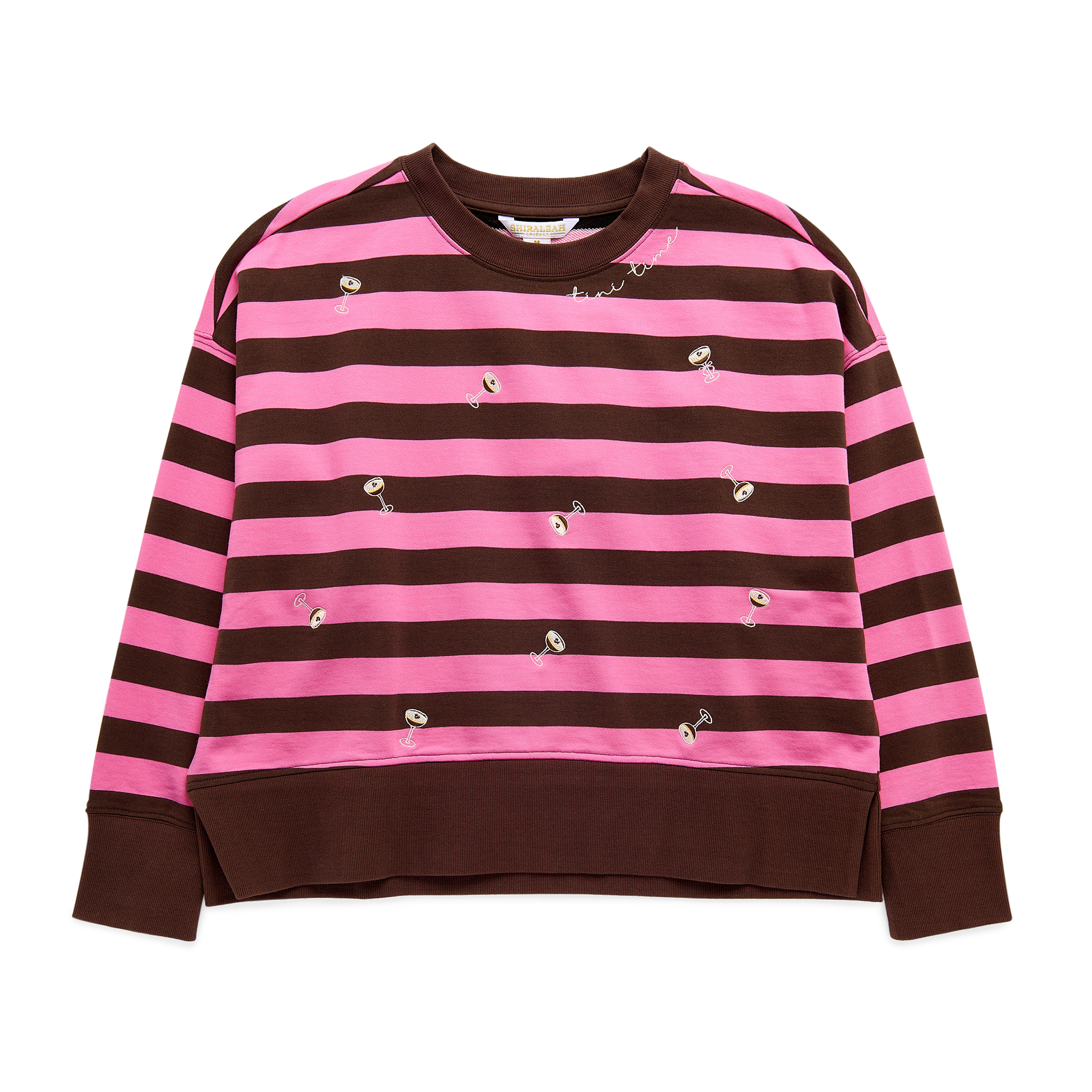 Picture of M ESPRESSO MARTINI RELAXED SWEATSHIRT,BROWN