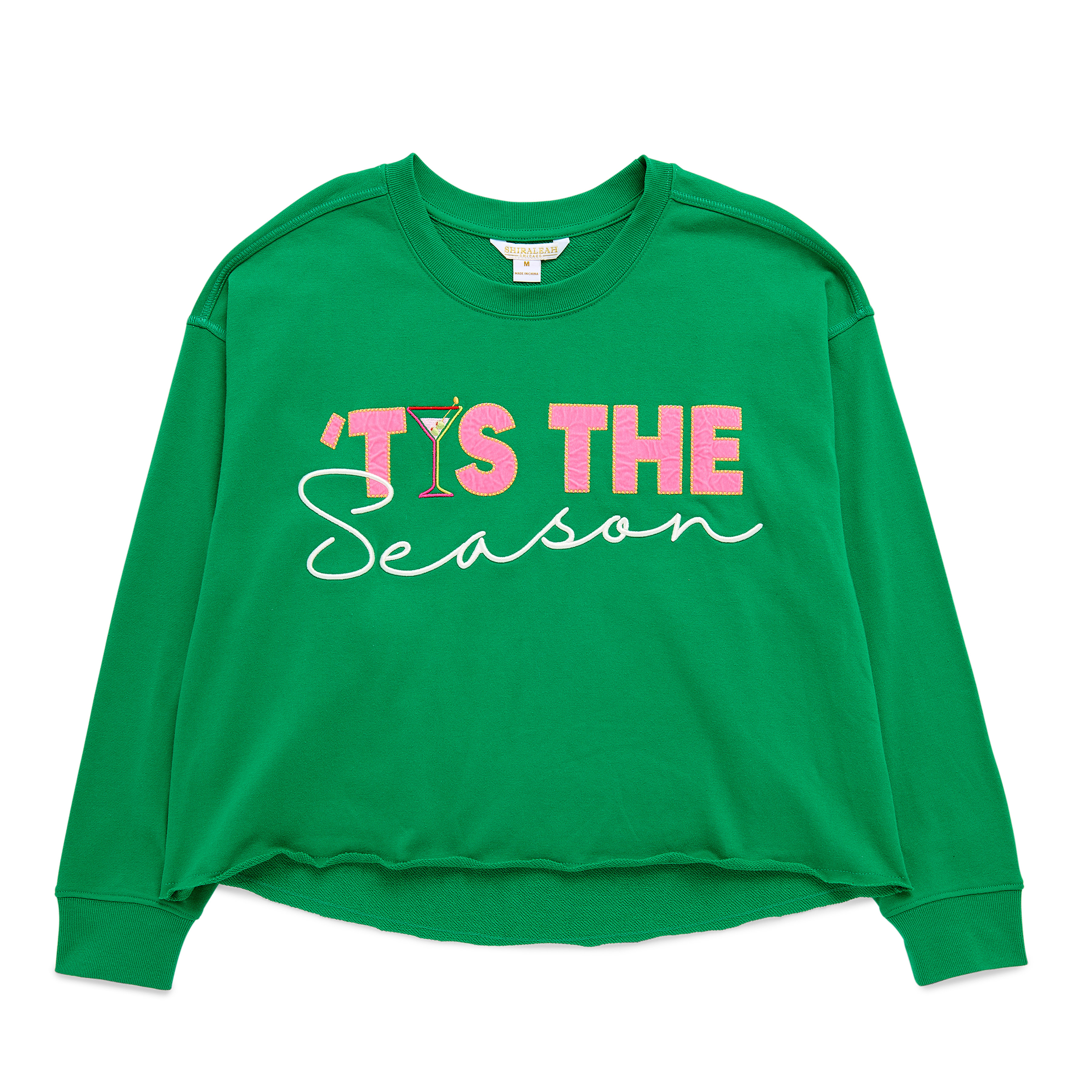 Picture of ASST/8 "TIS THE SEASON" LOUNGE SWEATSHIRTS,GREEN