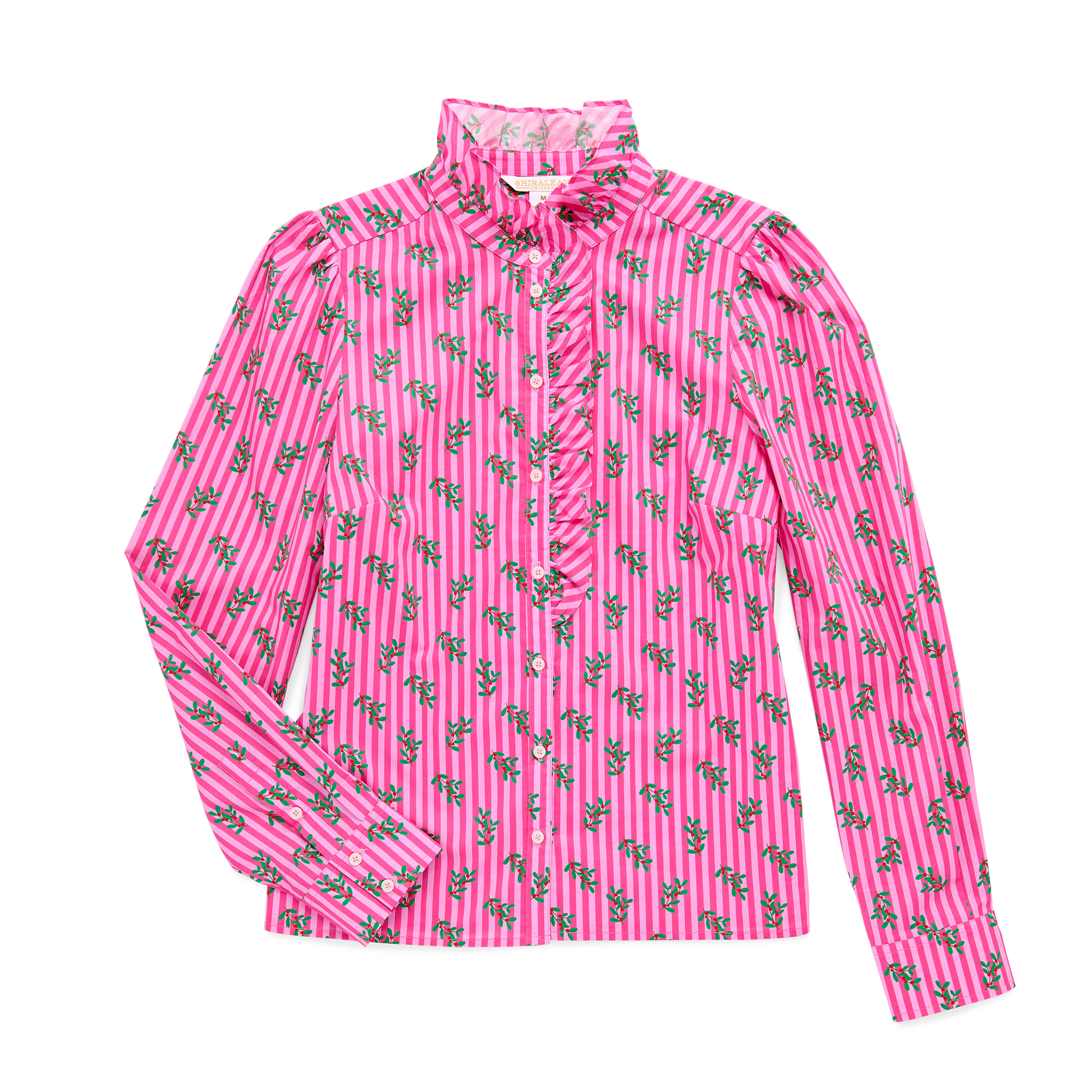 Picture of M HOLLY RUFFLE BLOUSE,PINK