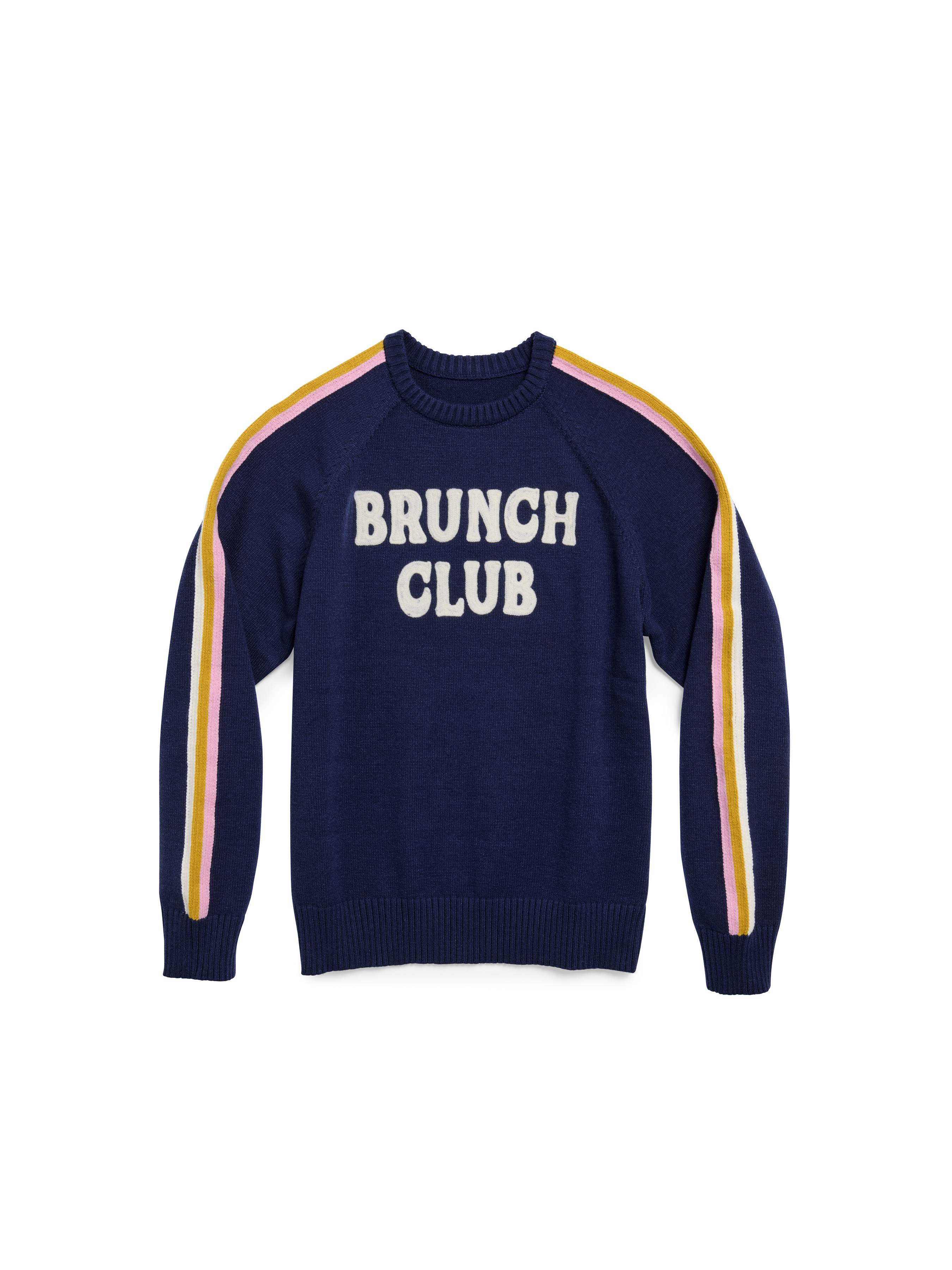 Picture of S  "BRUNCH CLUB" SWEATER,NAVY
