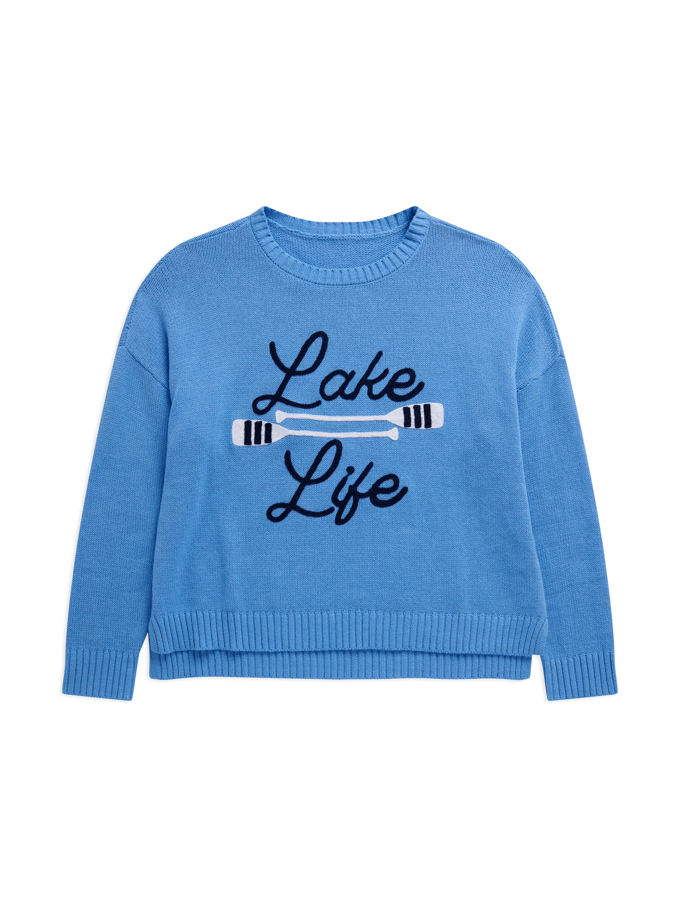 Picture of XL "LAKE LIFE" RELAXED FIT SWEATER,BLUE