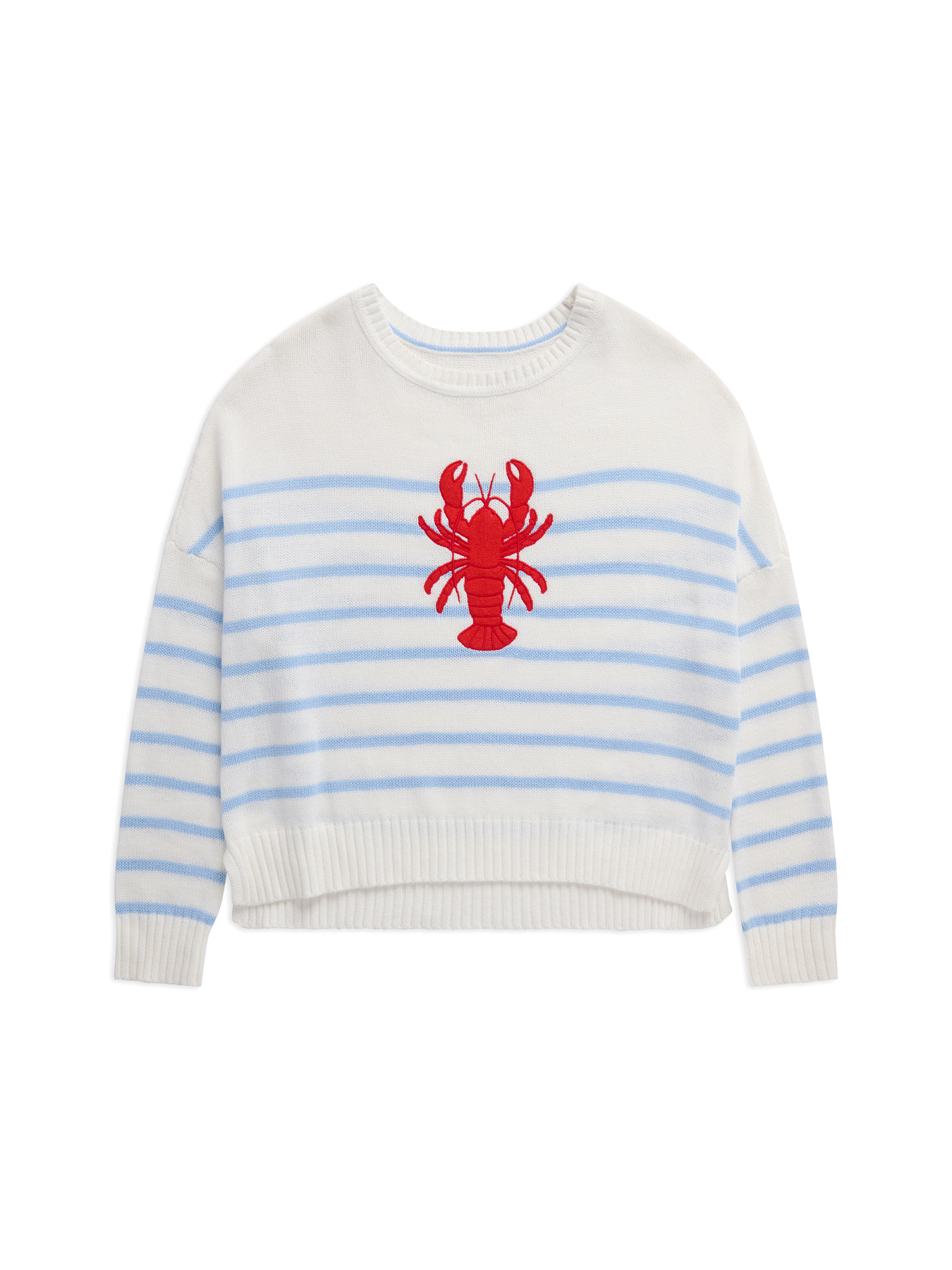 Picture of XL LOBSTER RELAXED FASHION FIT SWEATER,WHITE