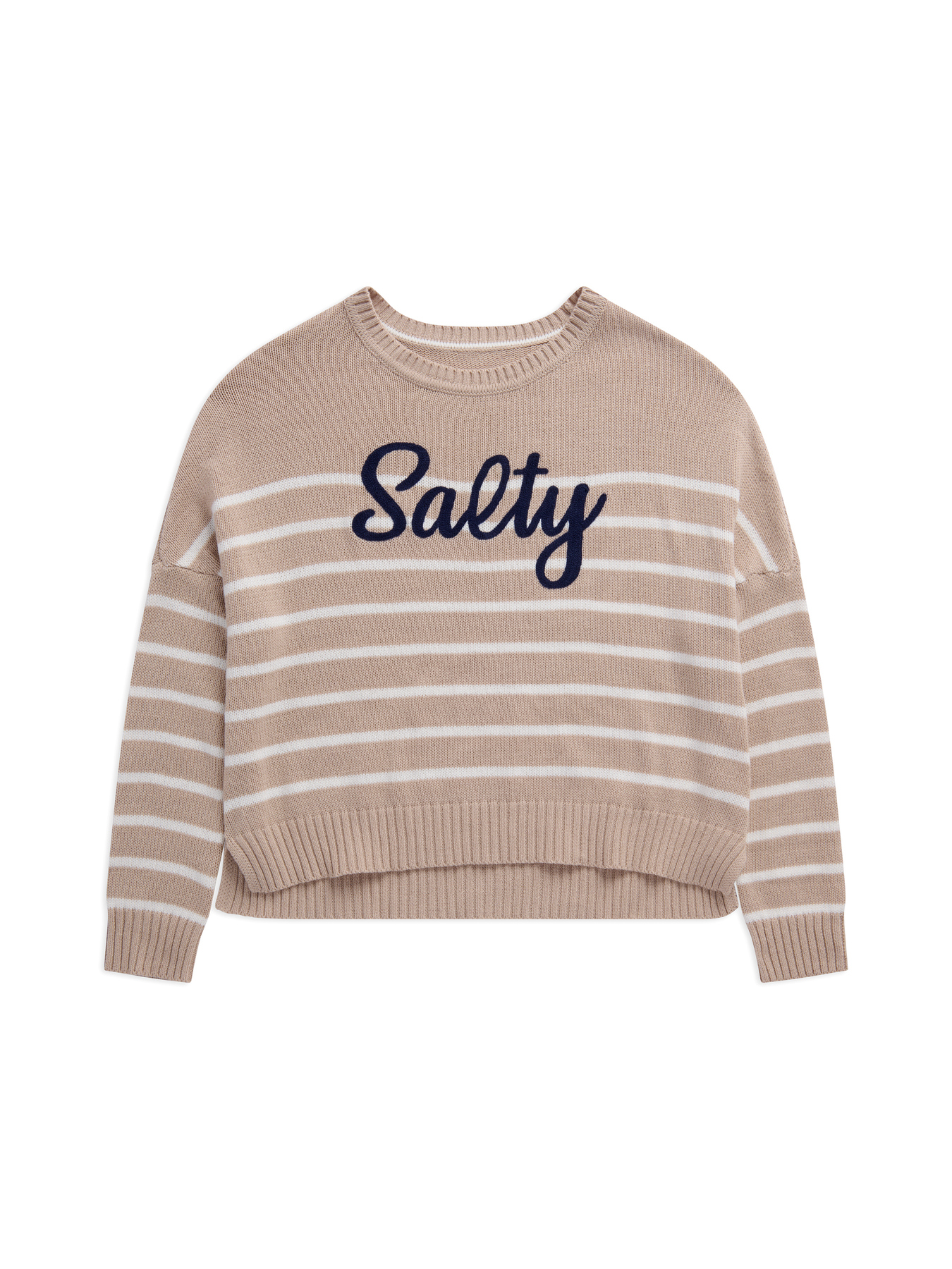 Picture of ASST SET/7 "SALTY" RELAXED FF SWEATERS,TAN