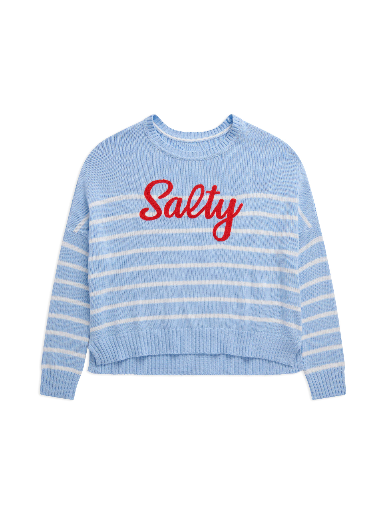 Picture of M "SALTY" RELAXED FASHION FIT SWEATER,BLUE