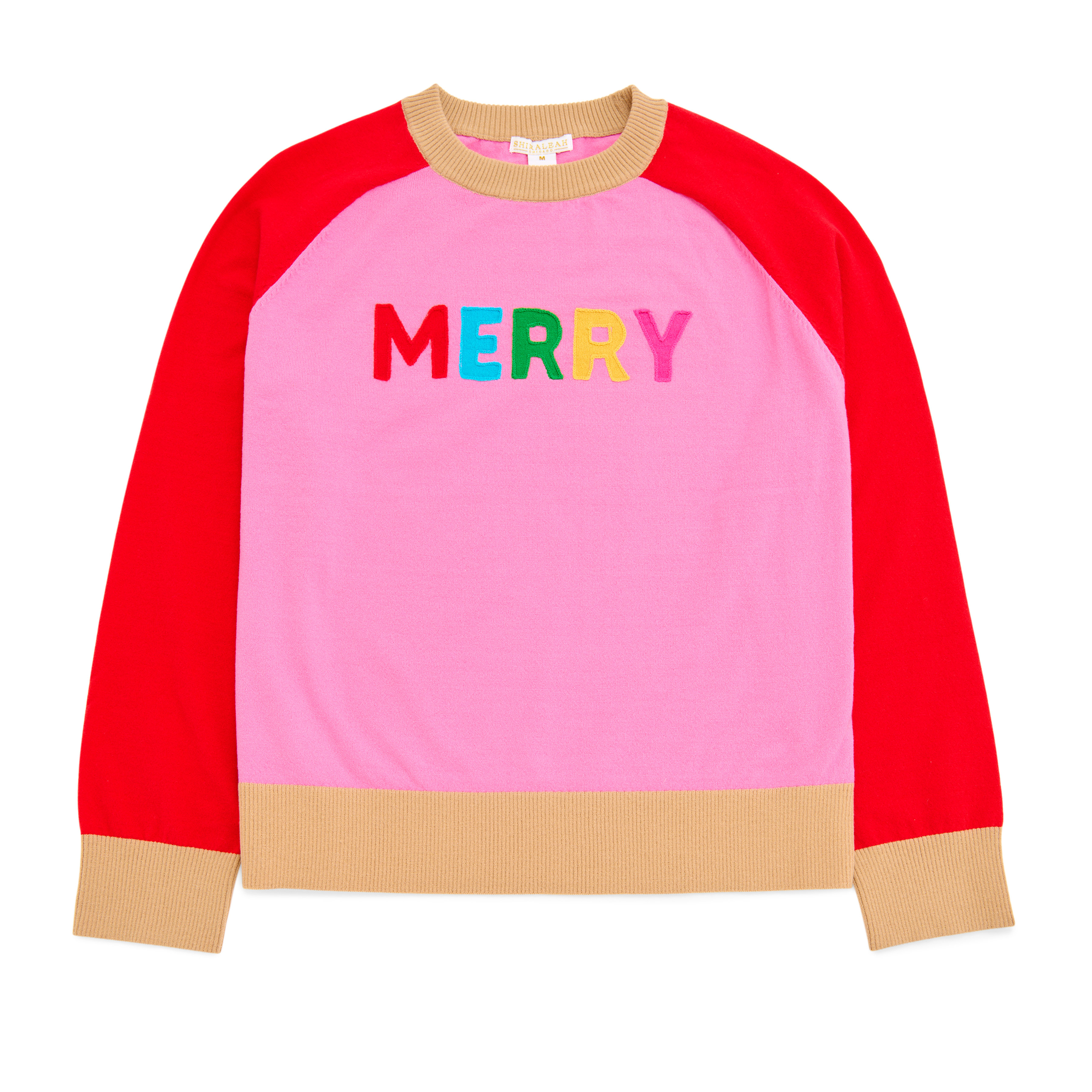 Picture of XL "MERRY" LIGHTWEIGHT BOXY SWEATER,PINK