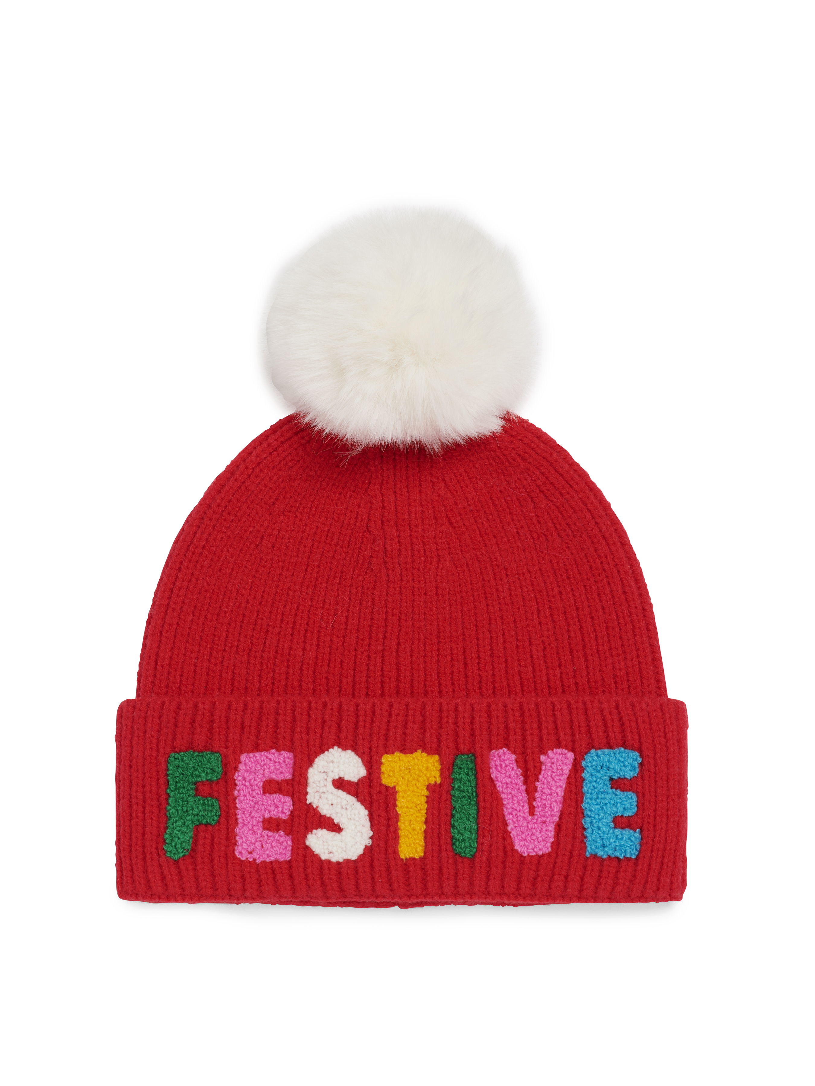 Picture of "FESTIVE" BEANIE,RED