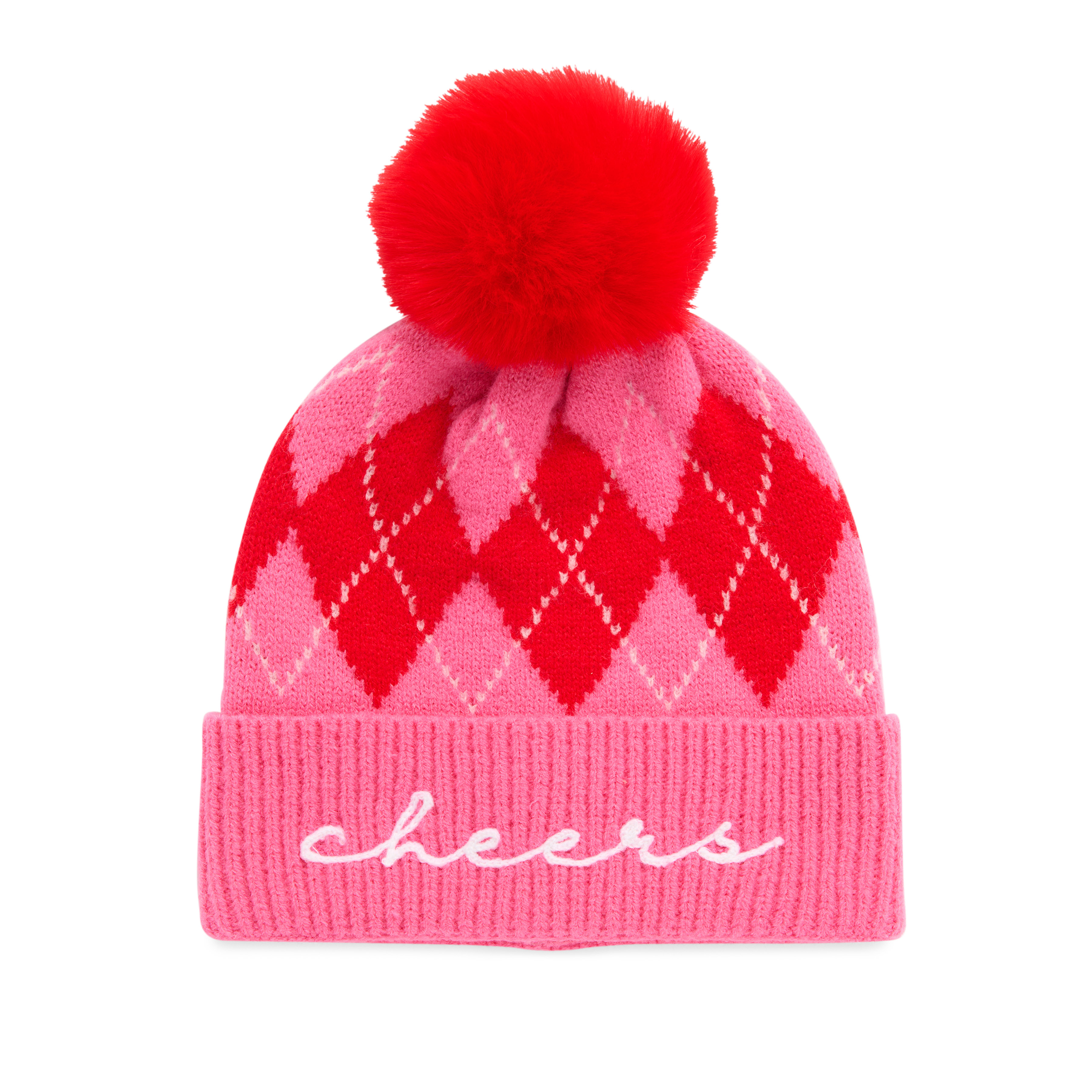 Picture of CHEERS ARGYLE BEANIE,PINK