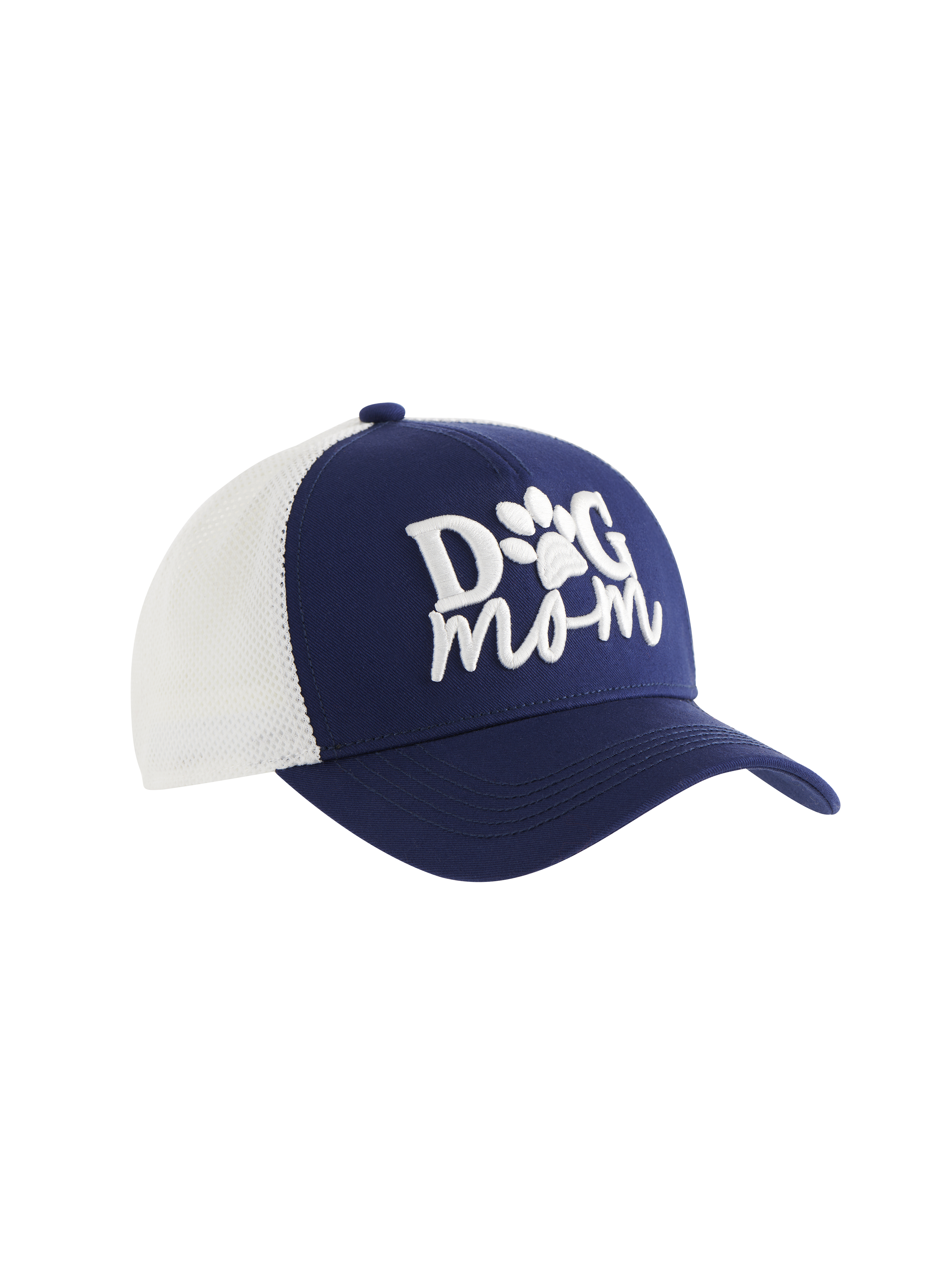 Picture of "DOG MOM" TRUCKER HAT, NAVY