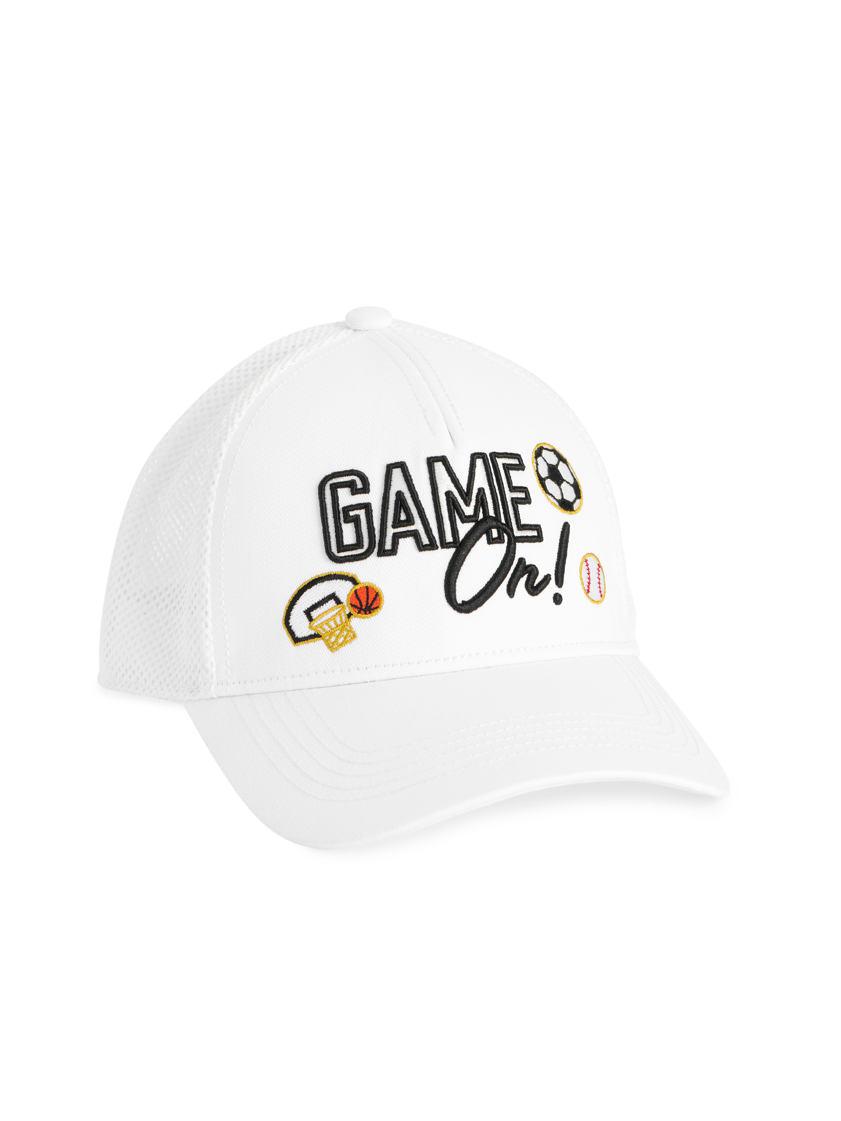 Picture of GAME ON TRUCKER HAT,WHITE