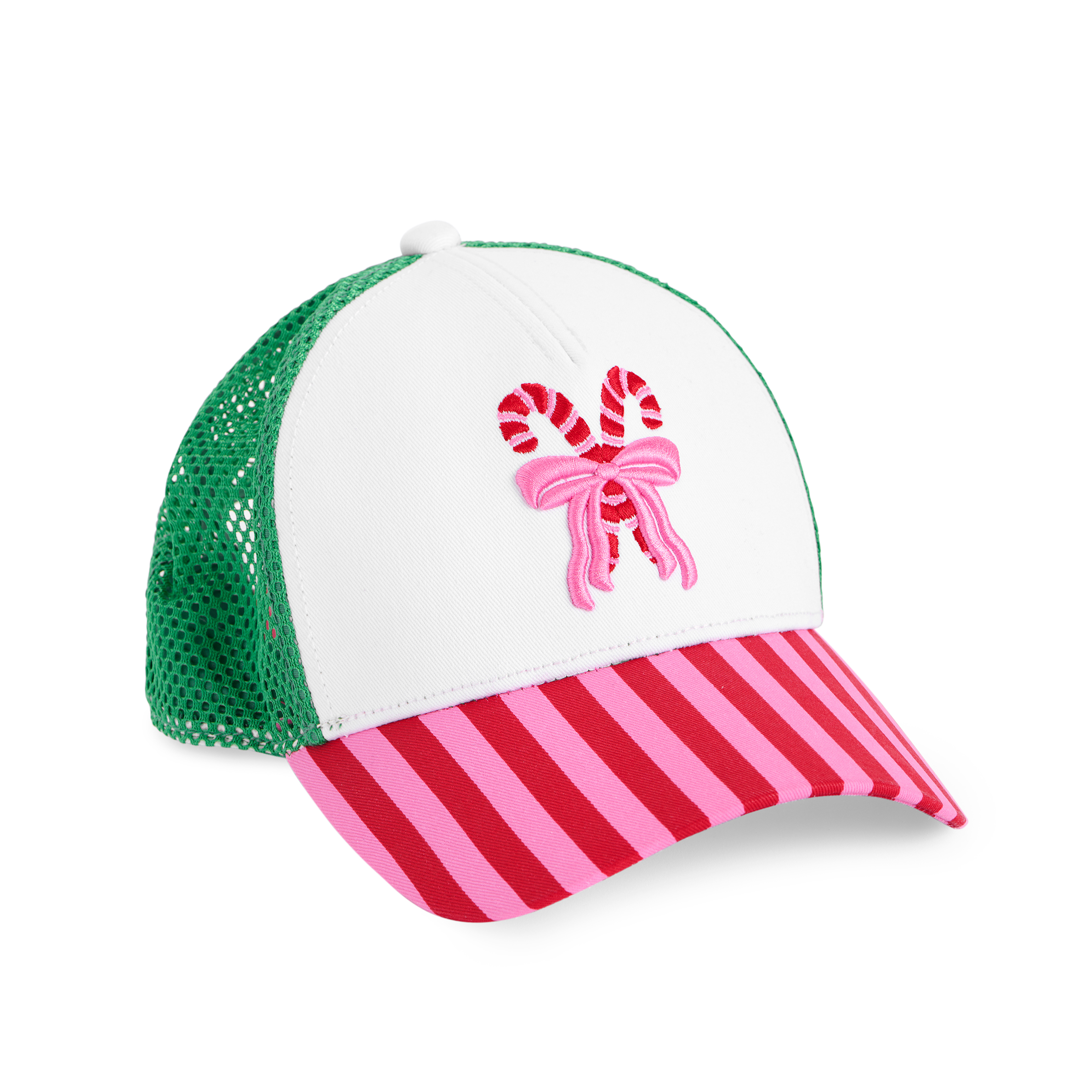 Picture of CANDY CANE TRUCKER HAT,MULTI