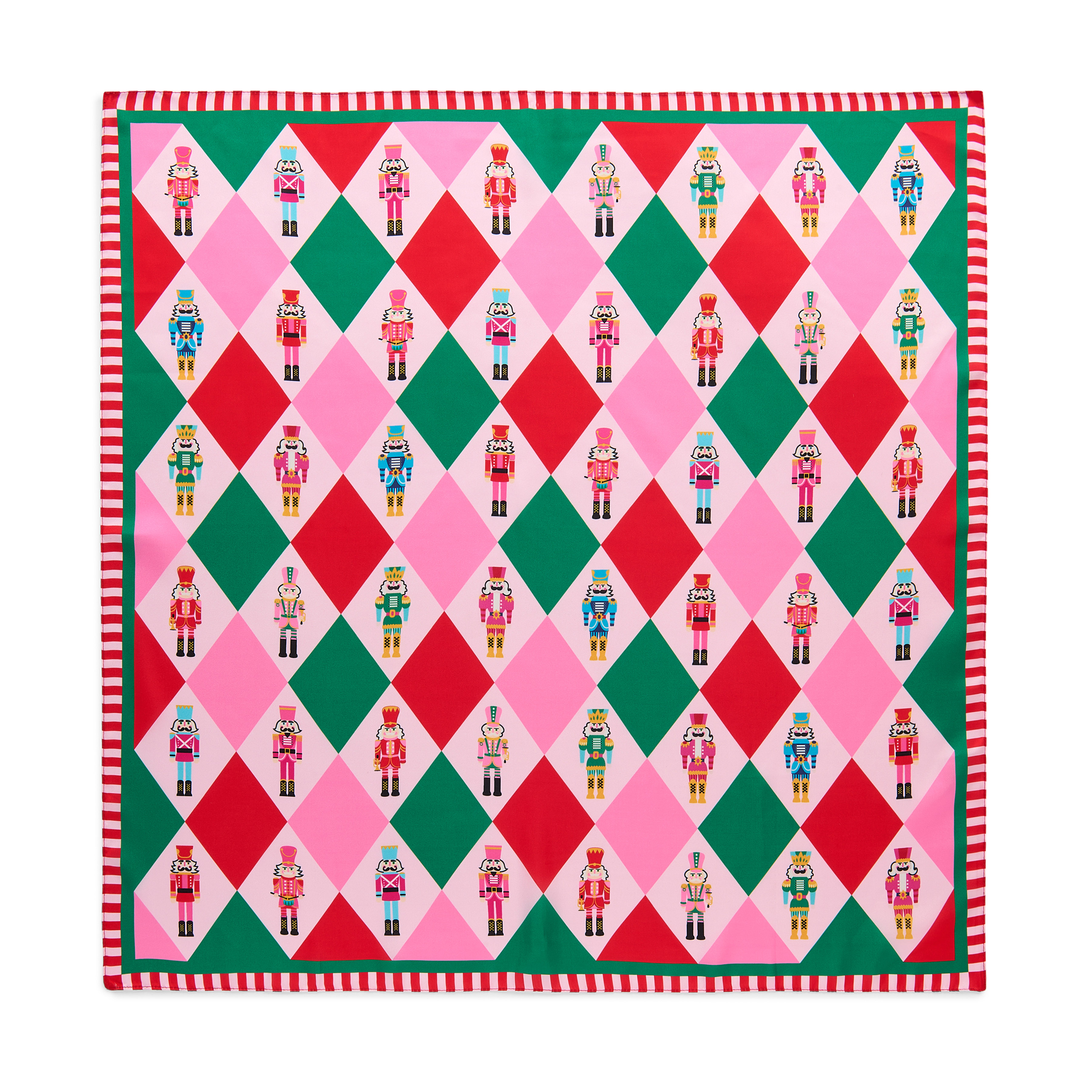 Picture of FESTIVE NUTCRACKER SQUARE SCARF,MUTLU