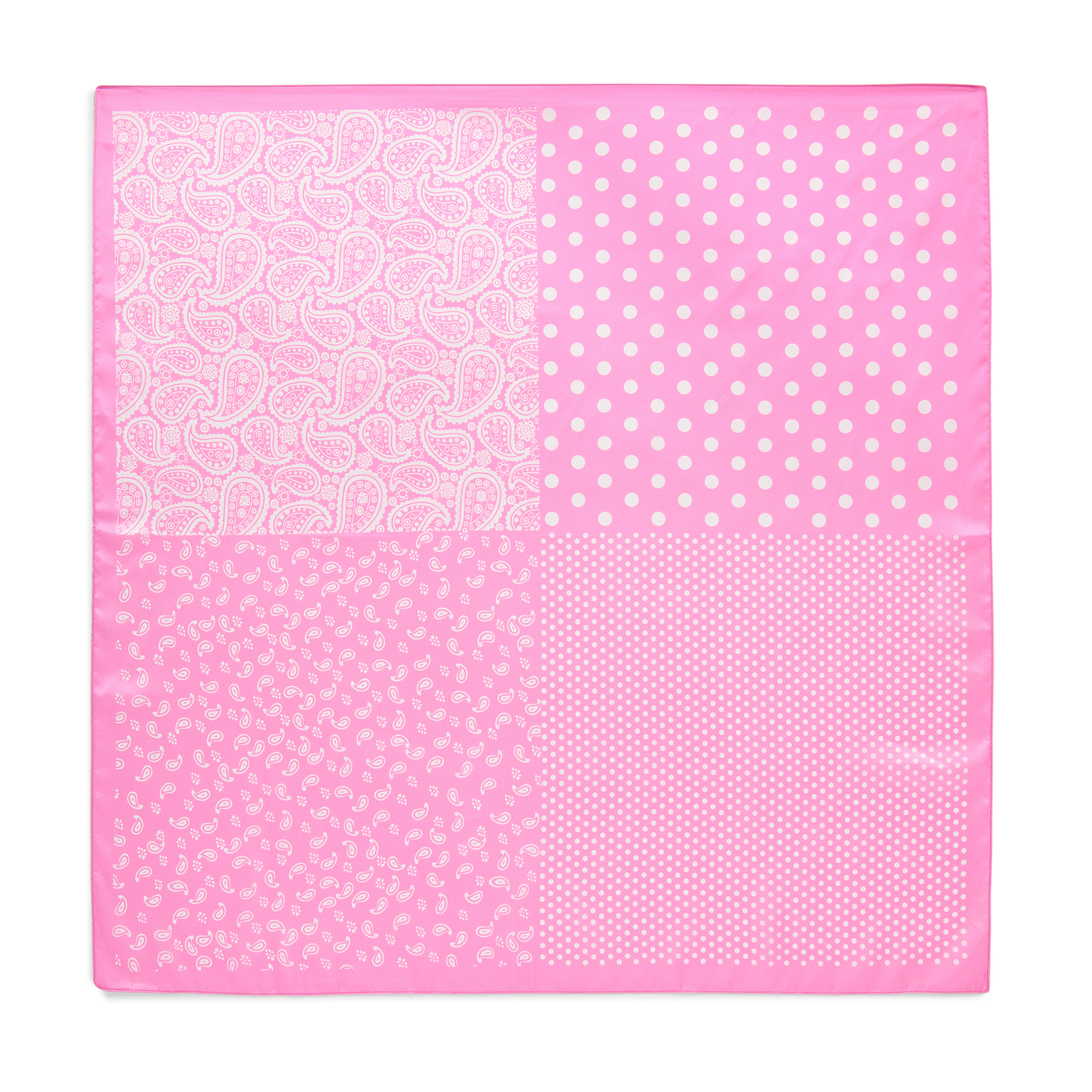 Picture of PAISLEY SQUARE SCARF,PINK