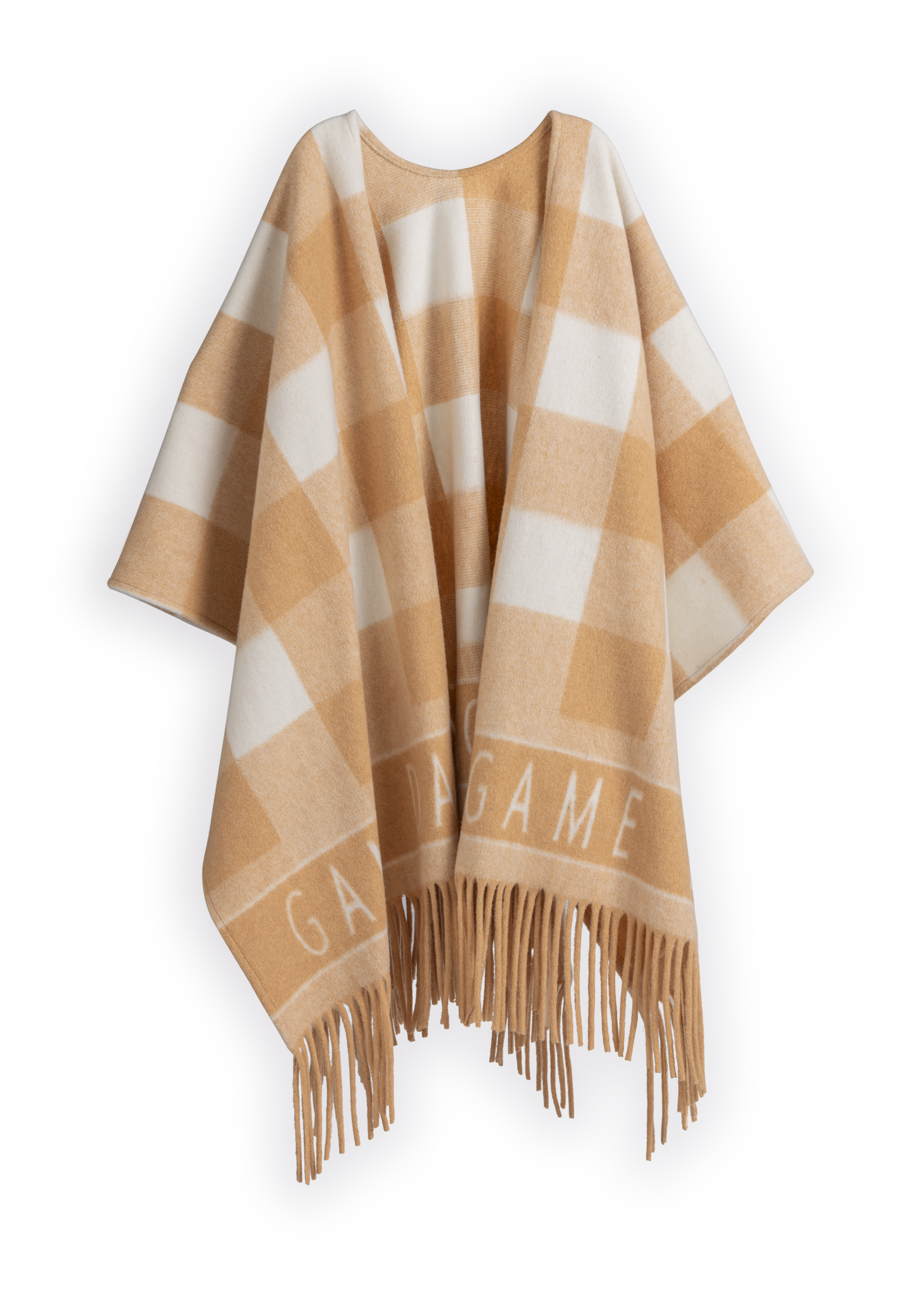 Picture of CALLIE "GAME DAY" CAPE, TAN