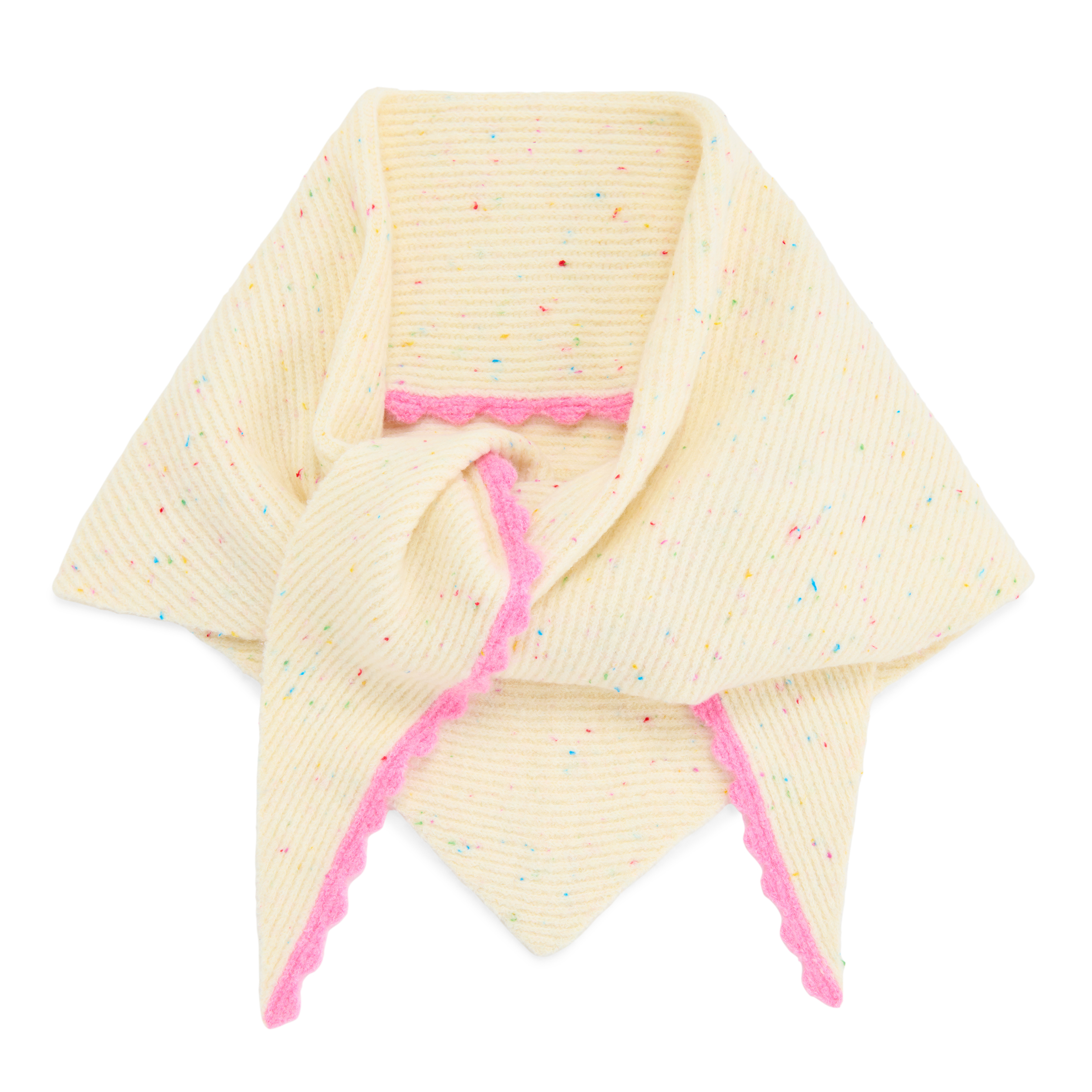 Picture of KENDRA TRIANGLE SCARF,IVORY