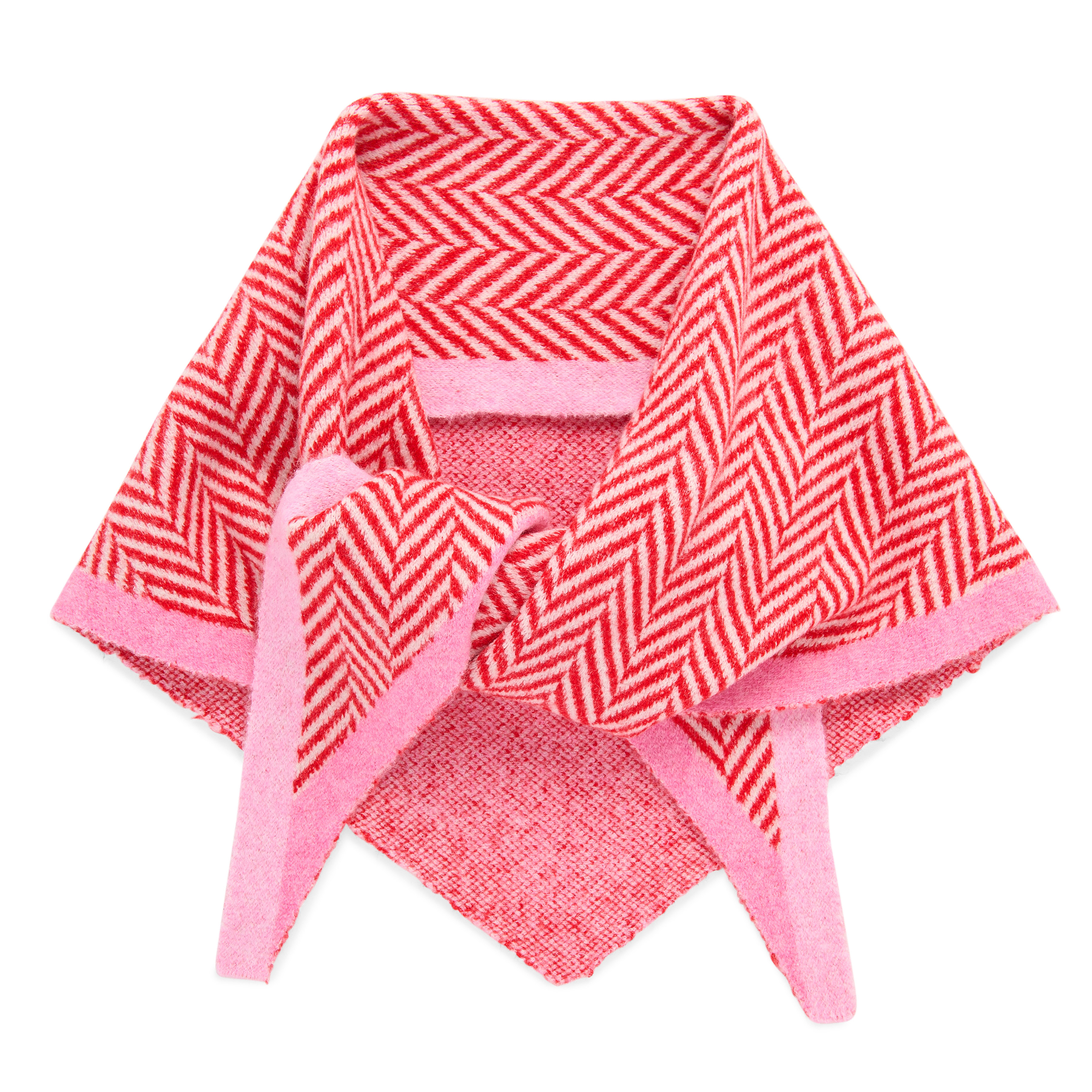 Picture of ZIGGY TRIANGLE SCARF,RED