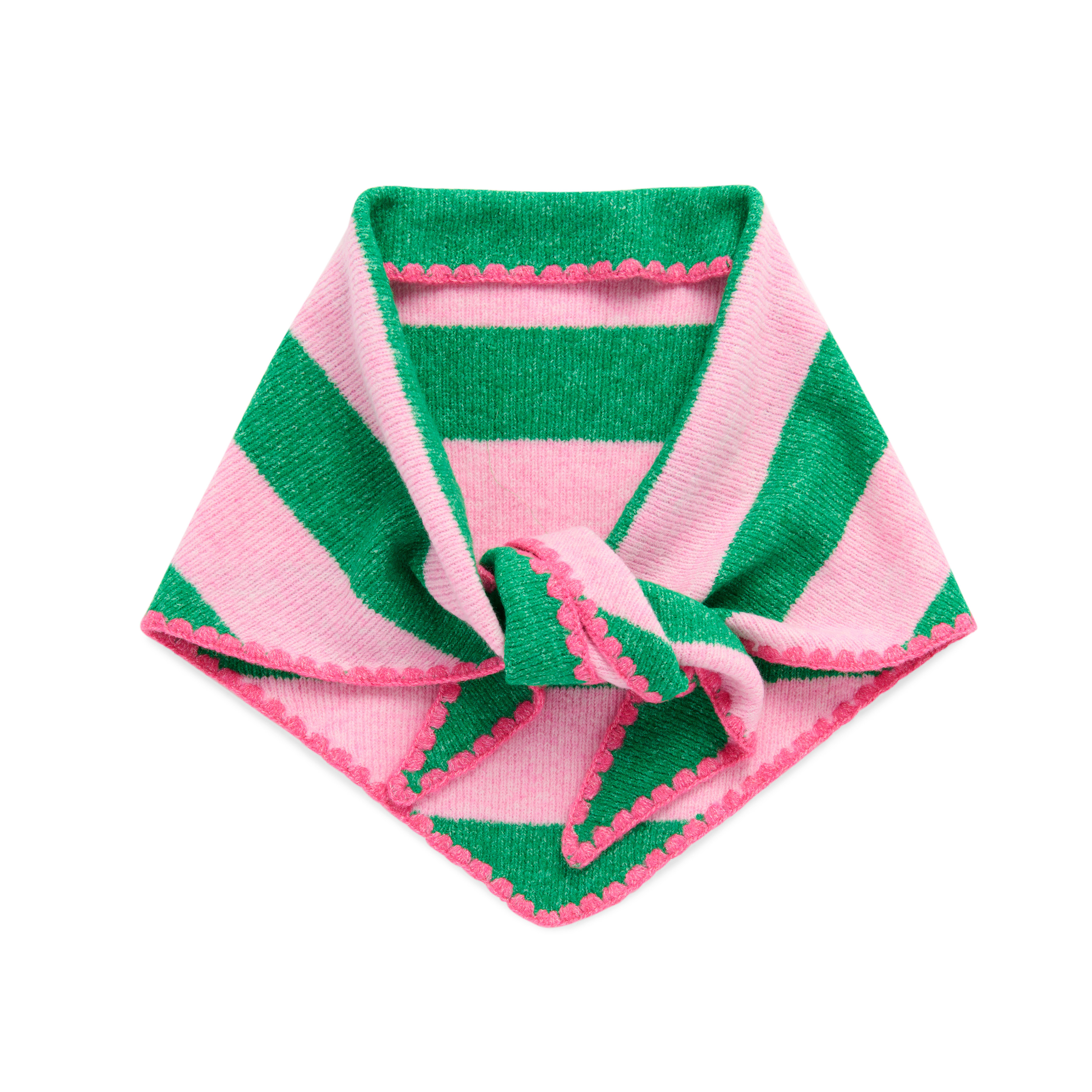 Picture of JOY SMALL TRIANGLE SCARF,GREEN