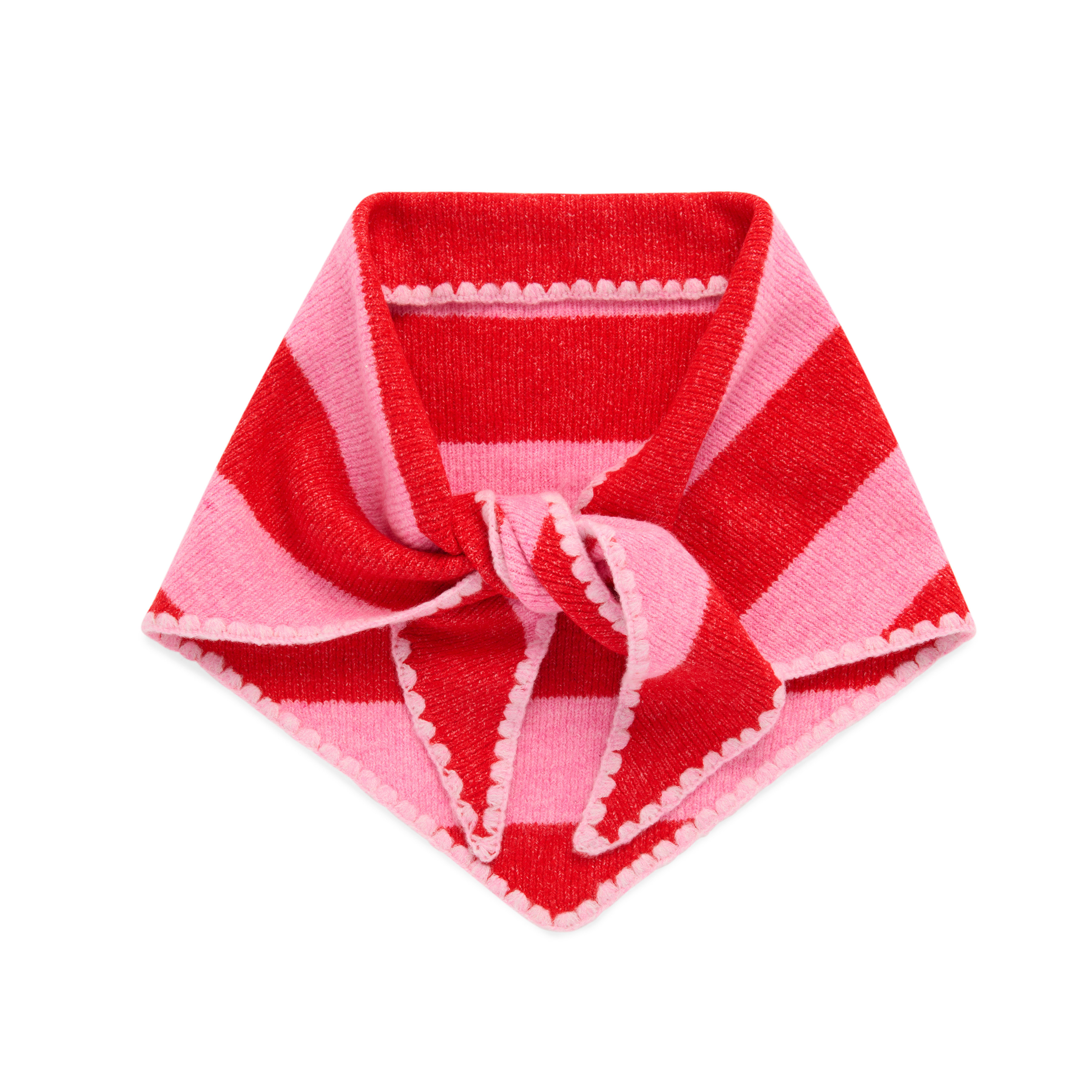 Picture of JOY SMALL TRIANGLE SCARF,RED
