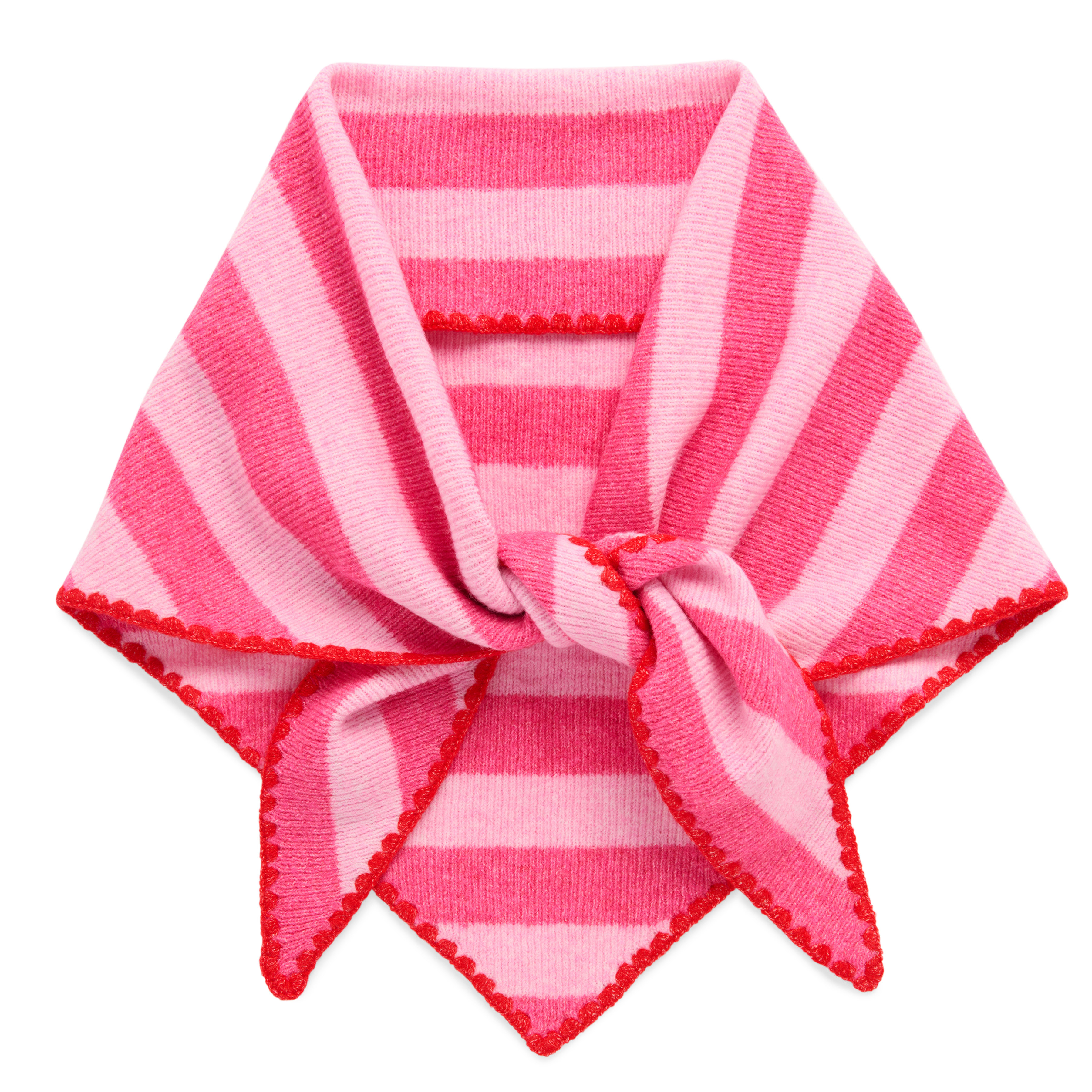 Picture of JOY LARGE TRIANGLE SCARF,PINK