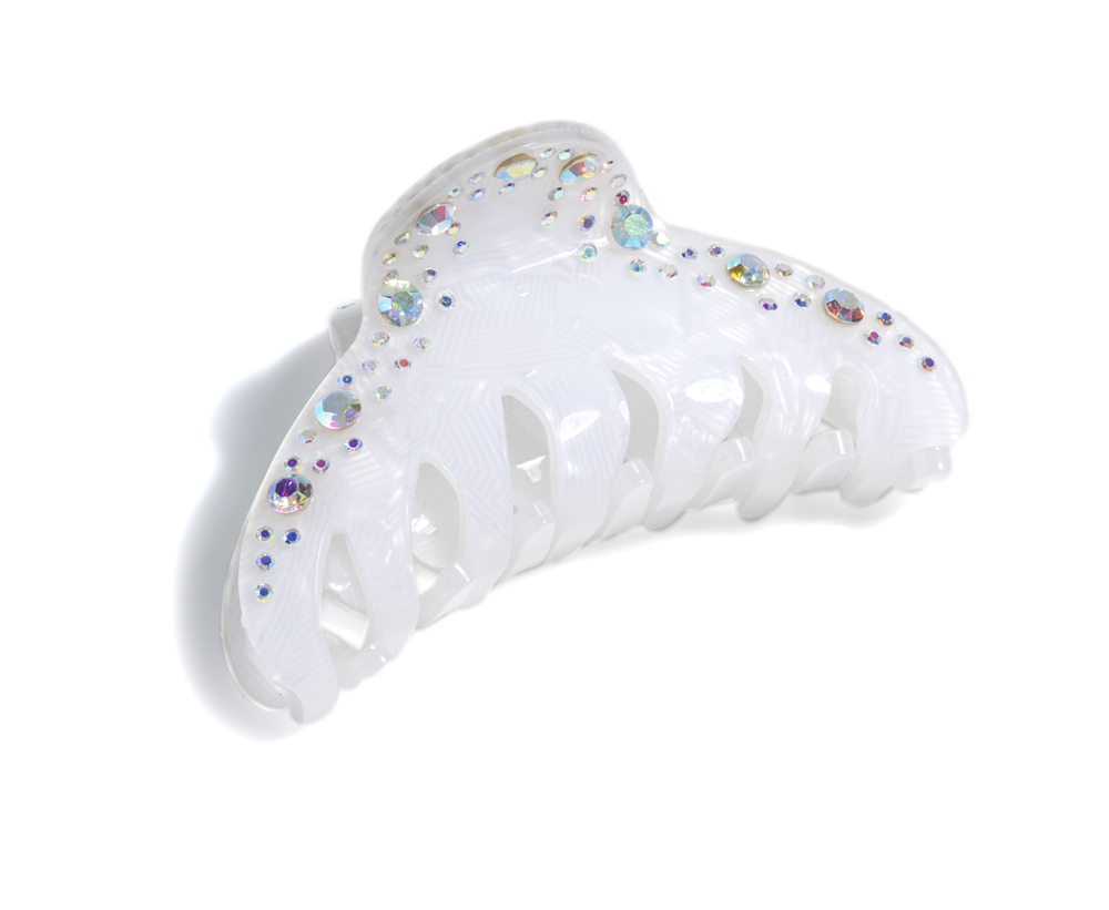 Picture of RHINESTONE CLAW CLIP,IVORY